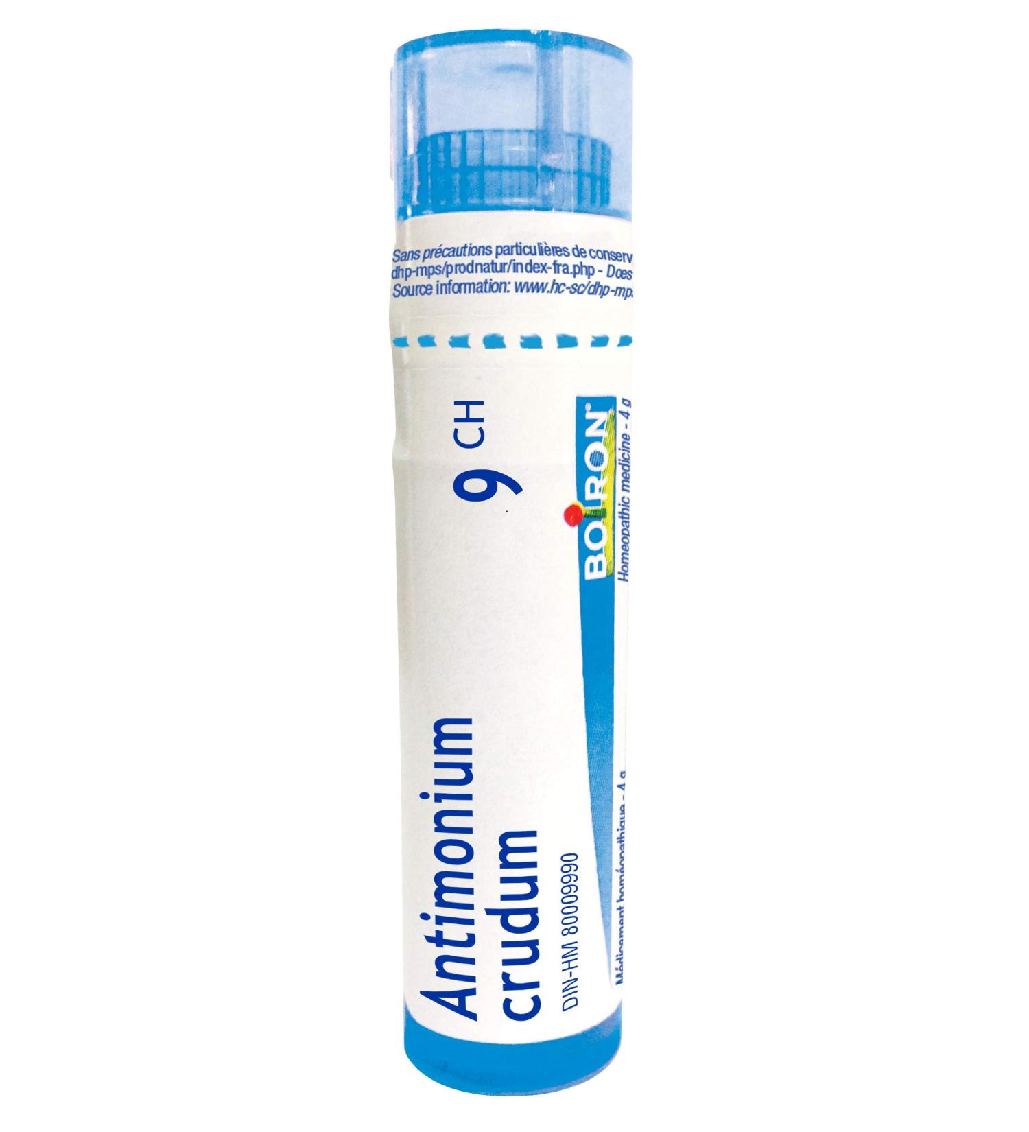 Antimonium Crudum 9CH Boiron Homeopathic Medicine - Buy Online on GoSupps.com