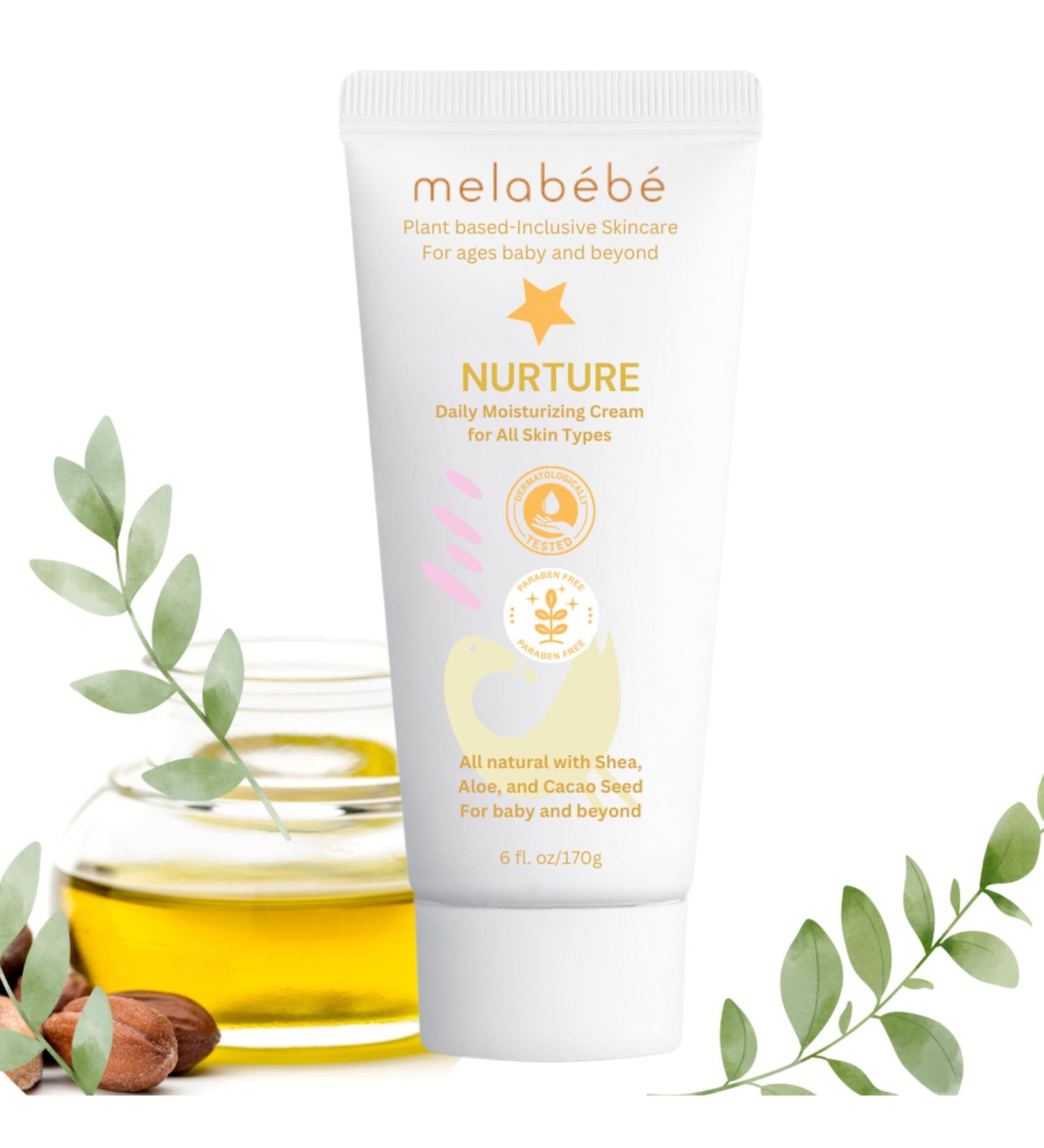 Nurture Daily Moisturizing Cream Baby Eczema Cream & Sensitive Skin Lotion | Natural Moisturizer with Shea Aloe Vera & Jojoba Oils 6oz - Buy Online on GoSupps.com