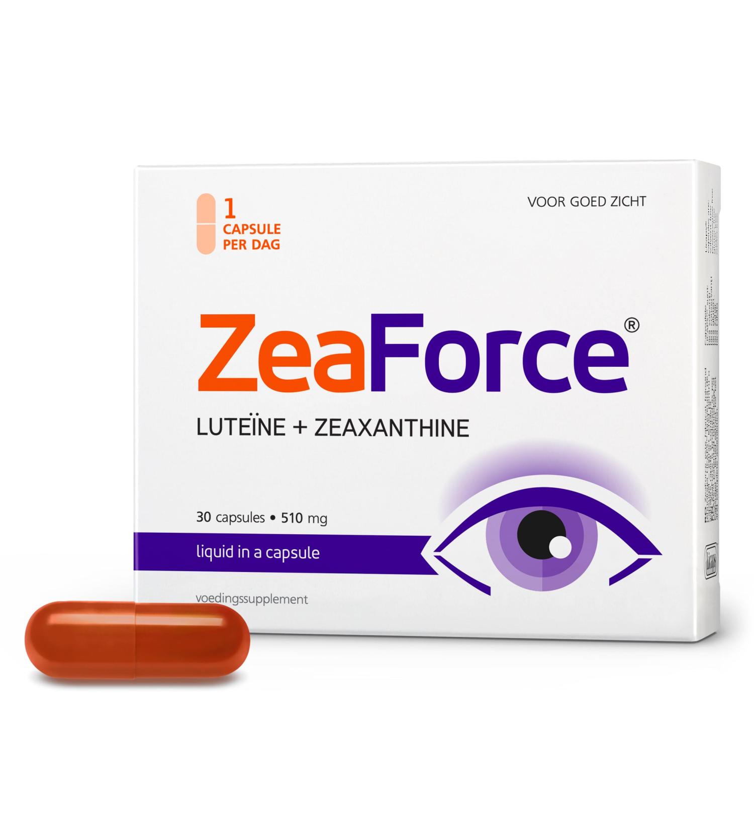 Zeaforce - Perfect Eyesight in One Capsule Daily | Fast-Acting Liquid Formula for Maximum Effect - Buy Online on GoSupps.com