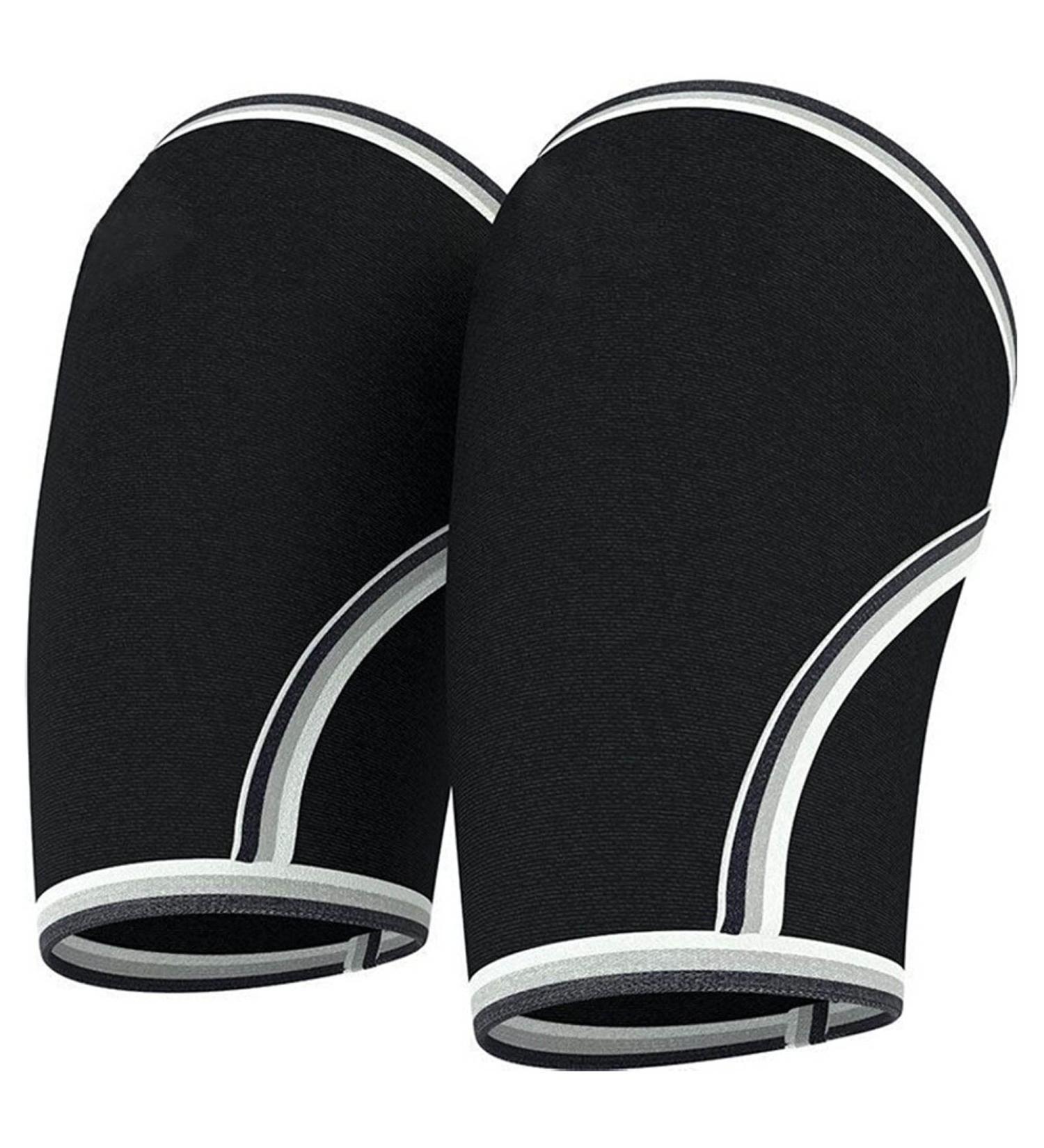 LPONNQ Knee Sleeves - Compression Brace for Weightlifting Support - Medium Black - Buy Online on GoSupps.com