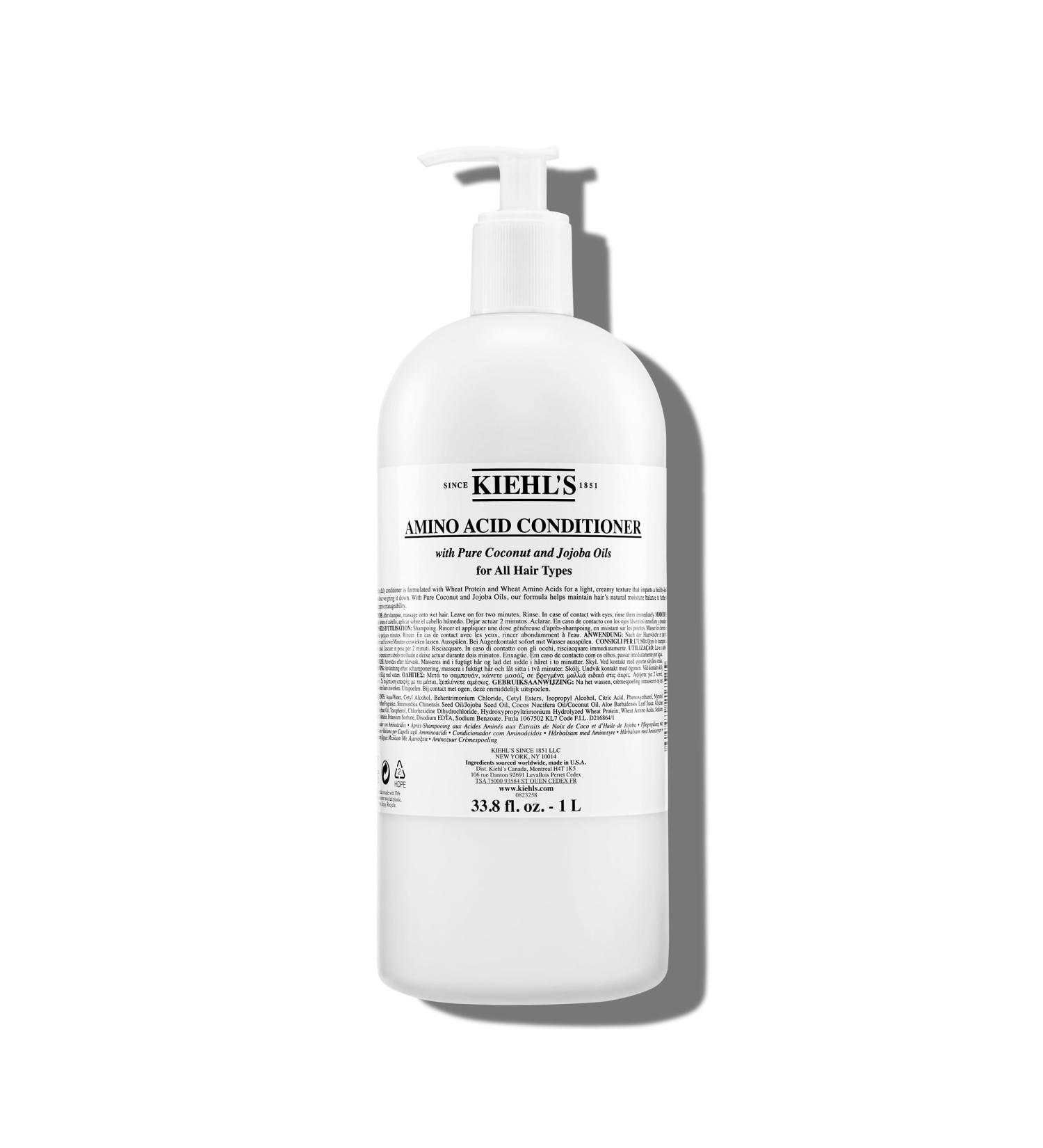 Kiehl's Amino Acid Conditioner Apr s-shampoing l'huile de noix de coco 500ml - Buy Online on GoSupps.com