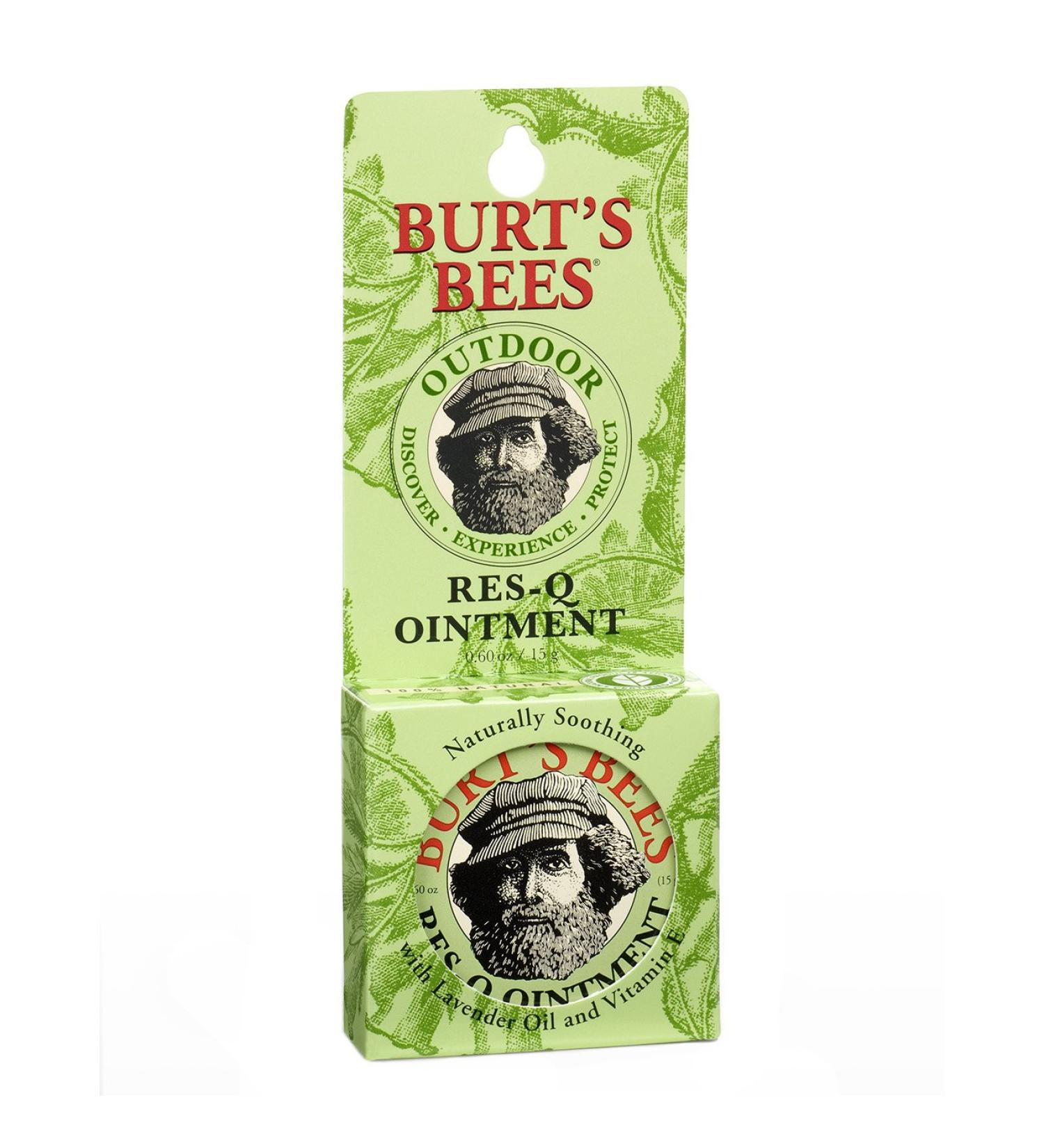 Burt's Bees Res-Q Ointment Multipurpose Balm - 100% Natural - 0.6 Ounce Tin, Pack of 6 - Buy Online on GoSupps.com