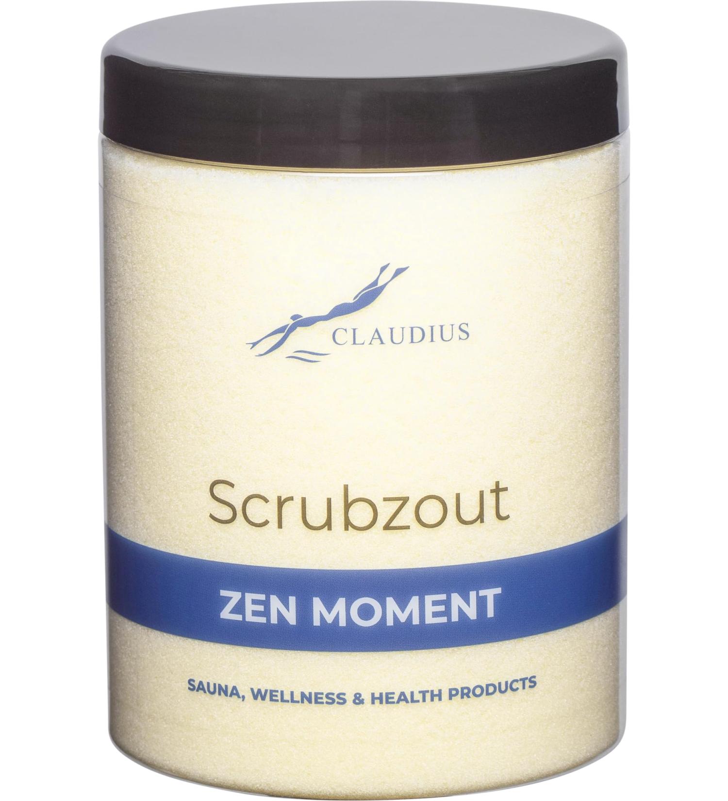 Claudius Scrub salt Zen Moment in handy jar 1250 grams