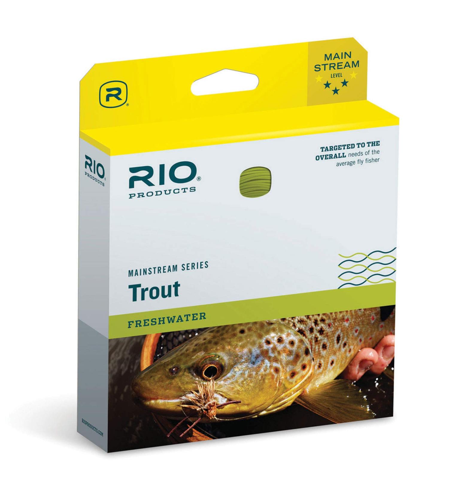 Rio Mainstream Trout Freshwater Fly Line - Buy Online on GoSupps.com
