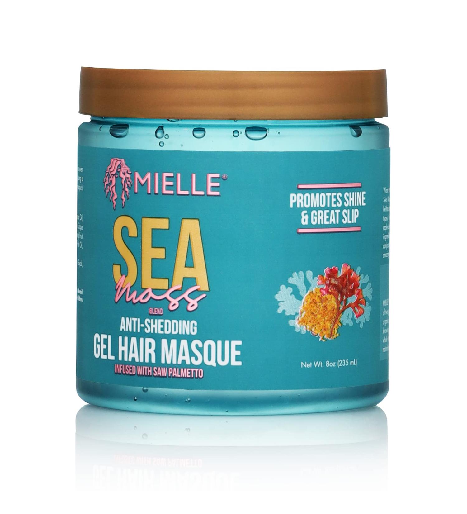 Mielle Organics Sea Moss Anti-Shedding Curl Gel Hair Masque - For Stronger, Healthier Curls - Buy Online on GoSupps.com