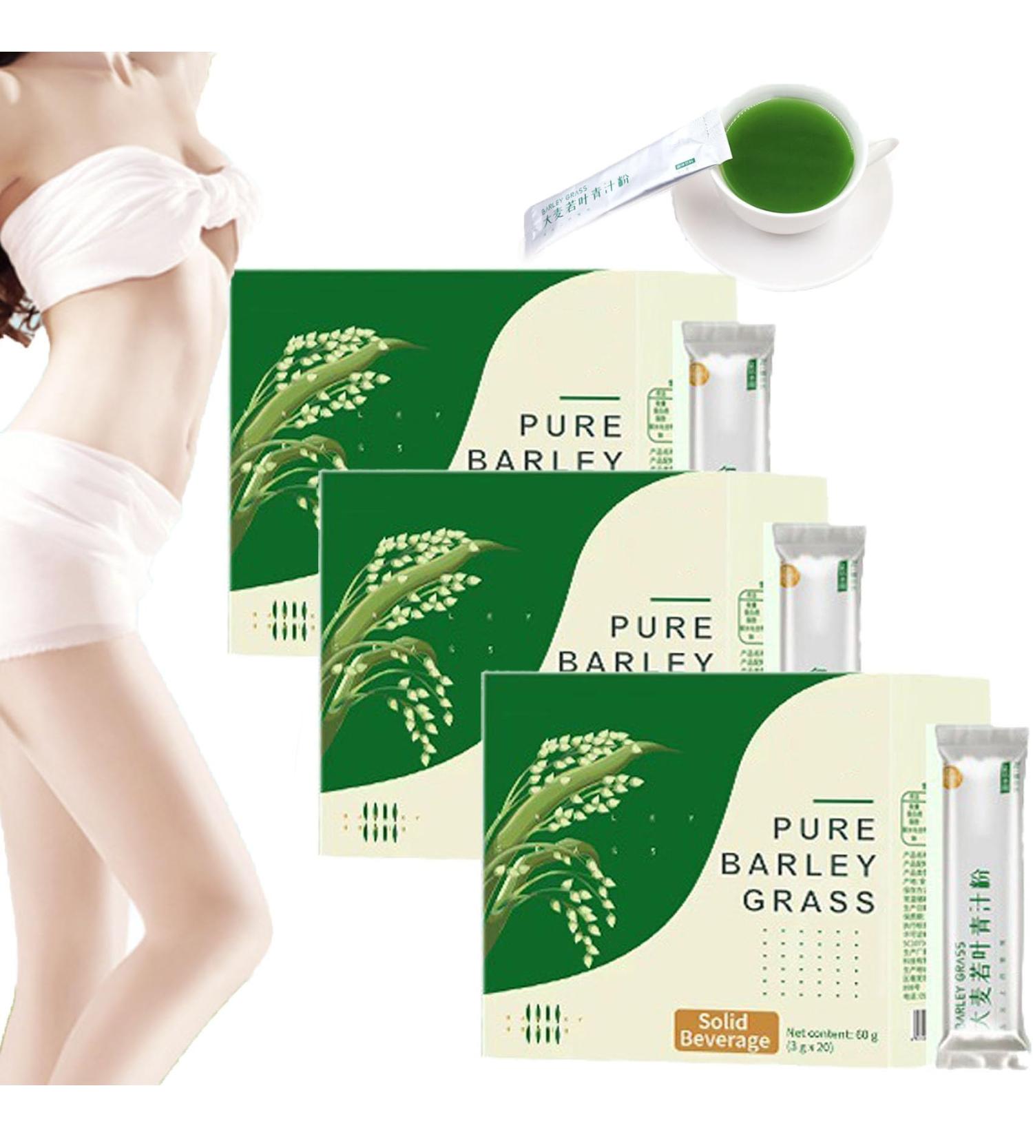 Naveta Organic Barley Grass Powder Naveta Barley Grass Powder 100% Pure & Organic Naveta Pure Organic Barley Organic Barley Grass Powder Effective in Just 2 Weeks (3boxes) - Buy Online on GoSupps.com