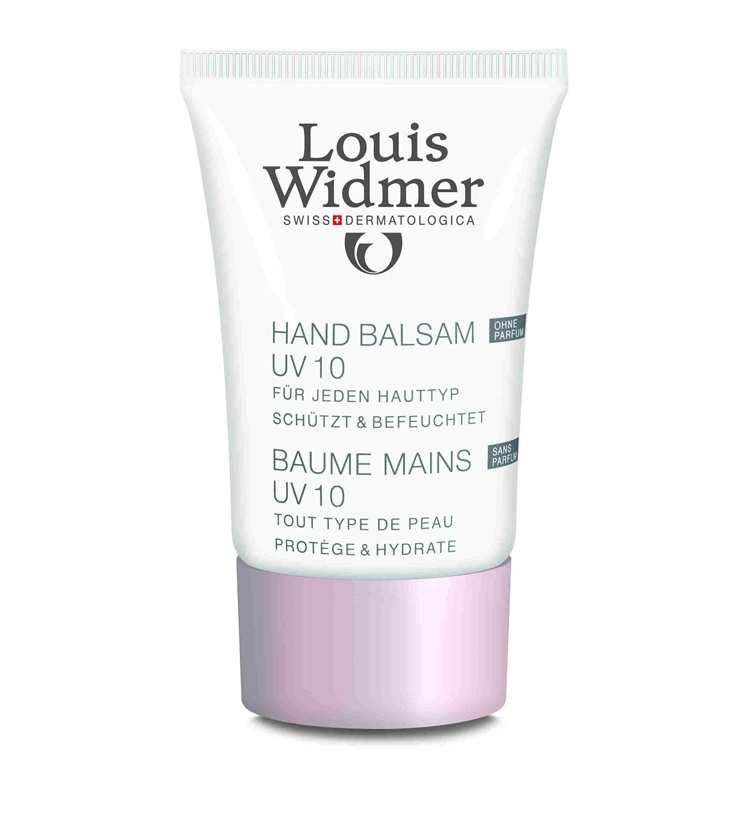 Louis Widmer Hand Balm UV 10 unscented - 50 ml