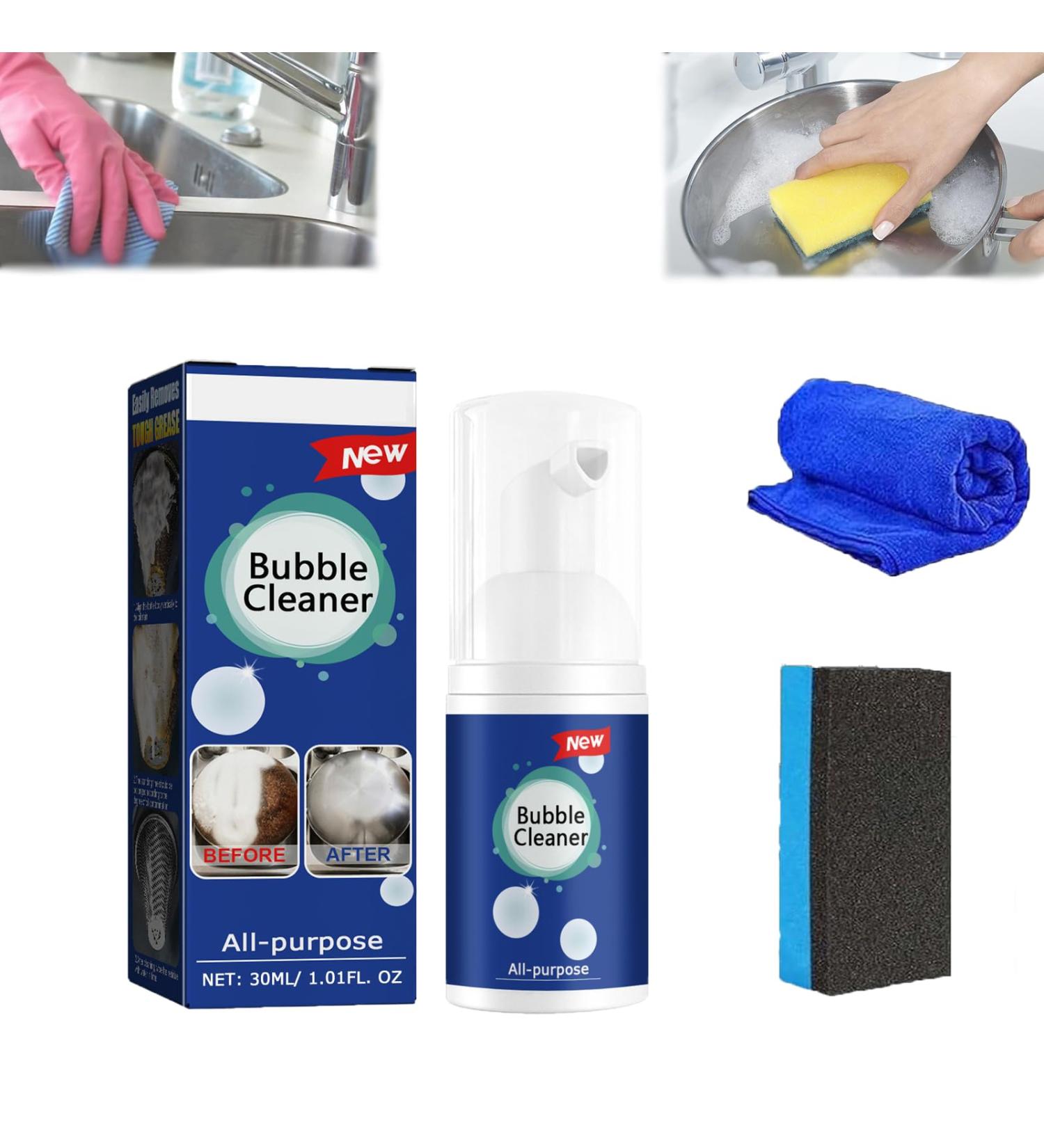 Acssart Foam Cleaner Acssart Cleaner acssart foam cleaner bathroom Kitchen Heavy Oil Stain Foaming Cleaner Bubble Cleaner Foam Spray Bathroom All Purpose Rinse Free Cleaner Spray (1 30ML) - Buy Online on GoSupps.com