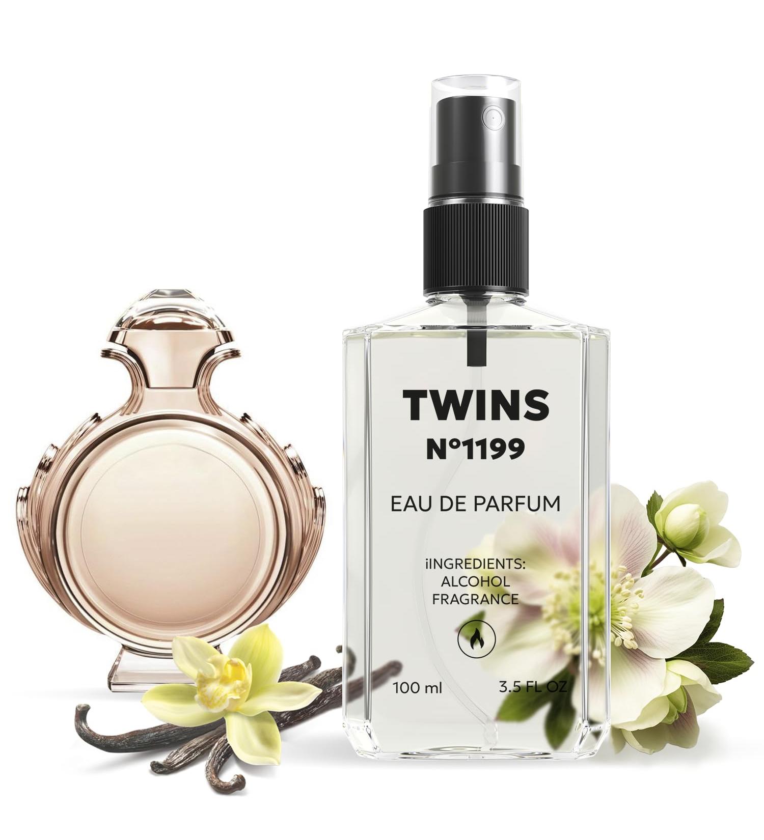TWINS Impression of Olympe | Perfume for Women Eau de Parfum | No.1199 | 3.4 Fl Oz / 100 ml Paco Rabanne Olympea Impression - Buy Online on GoSupps.com
