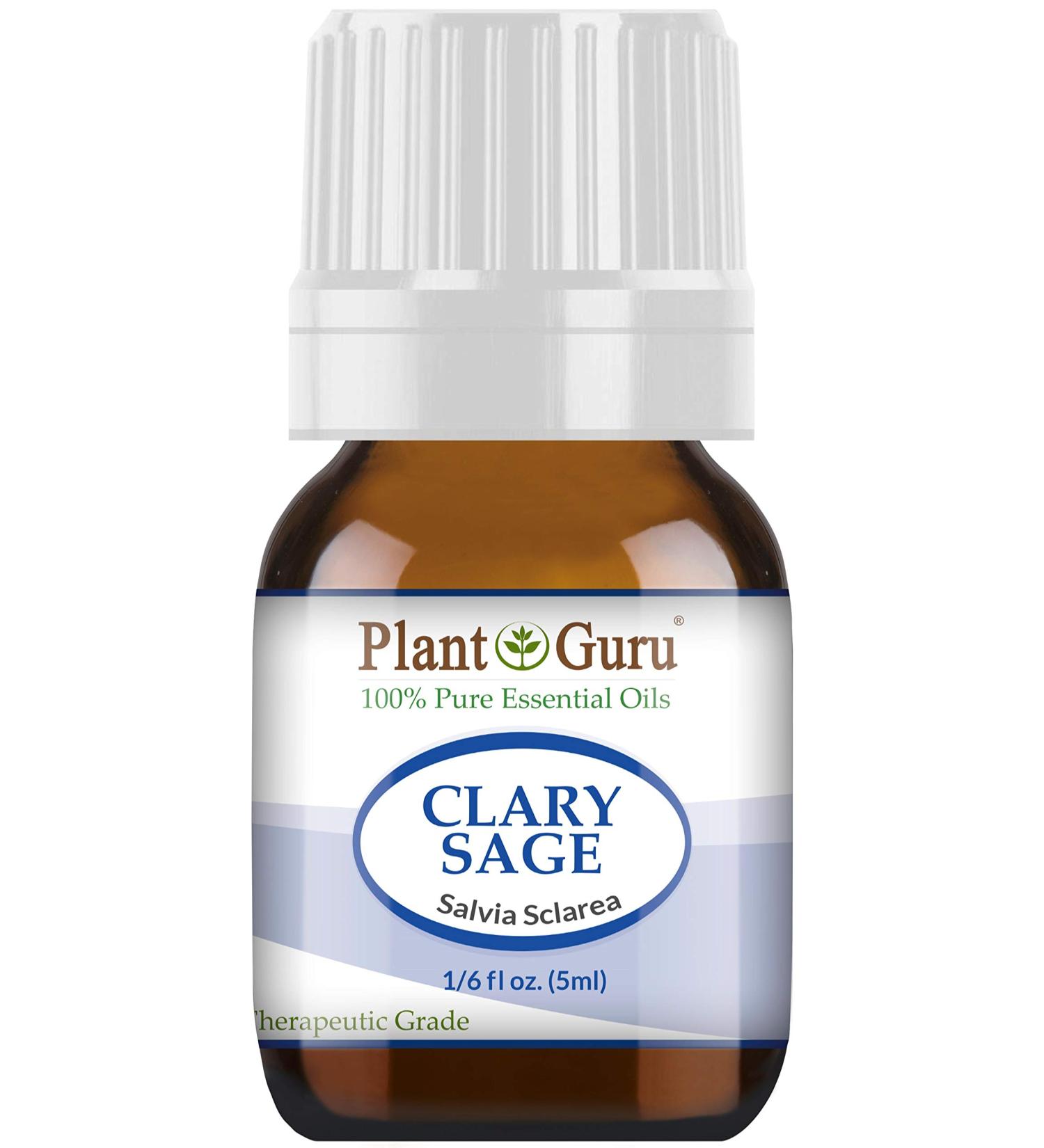 Clary Sage Essential Oil 5 ml 100% Pure Undiluted Therapeutic Grade. Sample Size