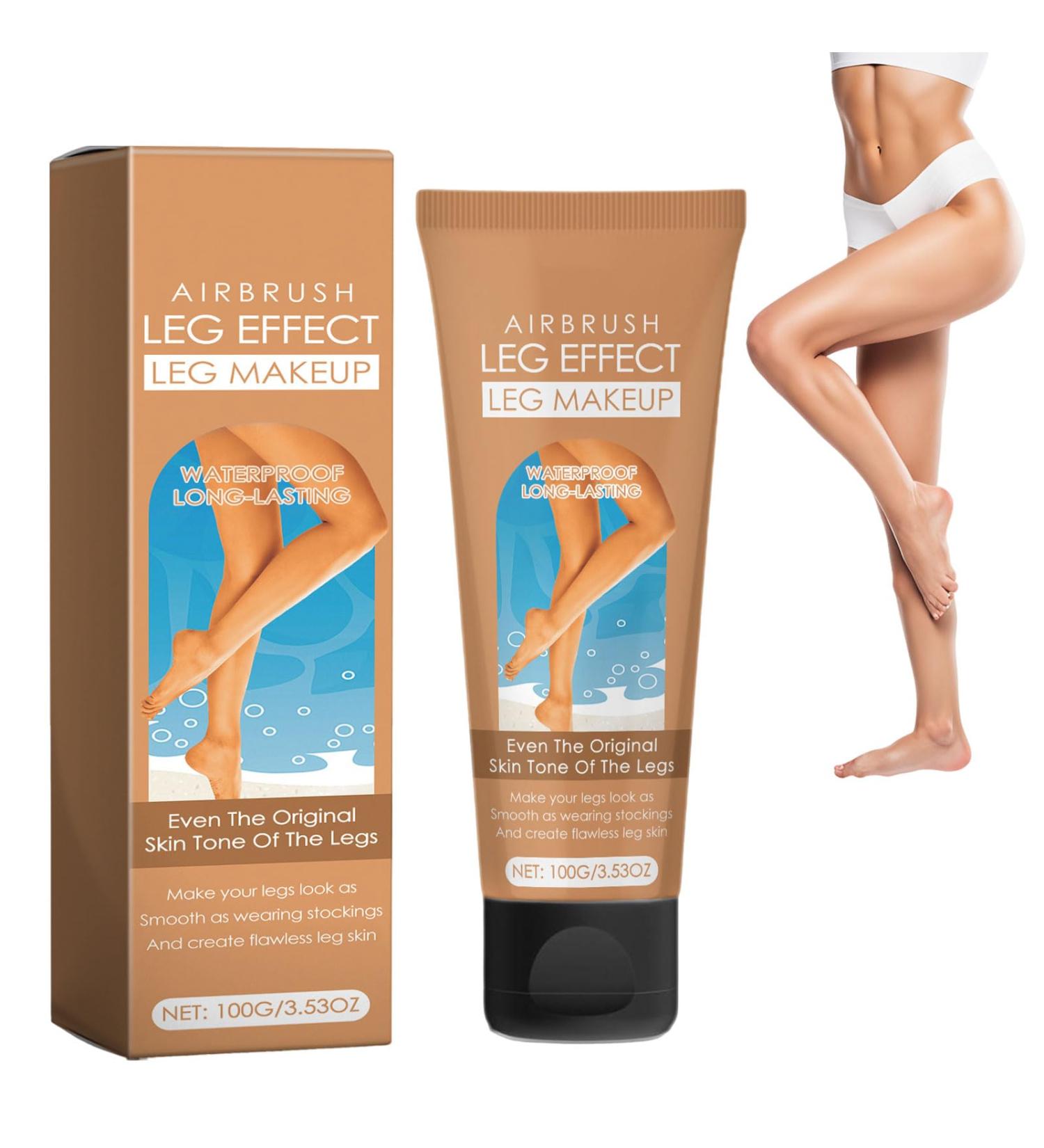 Maquillage des Jambes Imperm able Maquillage des Jambes et du Corps Couvrant le Tatouage fond de teint Jambes Waterproof Teint Uniforme Sans D faut 100ML couleur bl  - Buy Online on GoSupps.com
