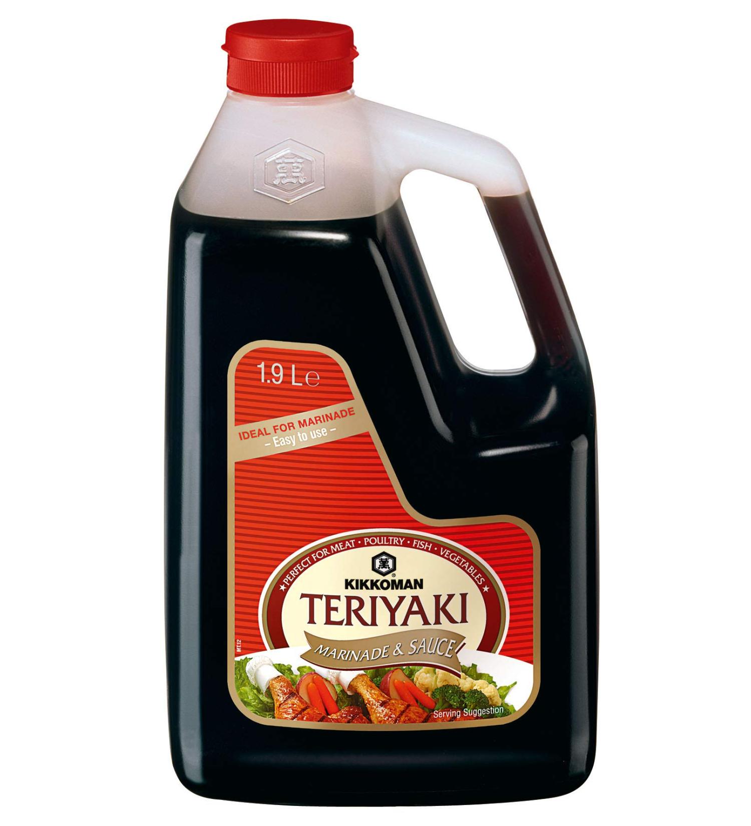 Teriyaki Kikkoman Soy Sauce 1.9 L - Buy Online on GoSupps.com