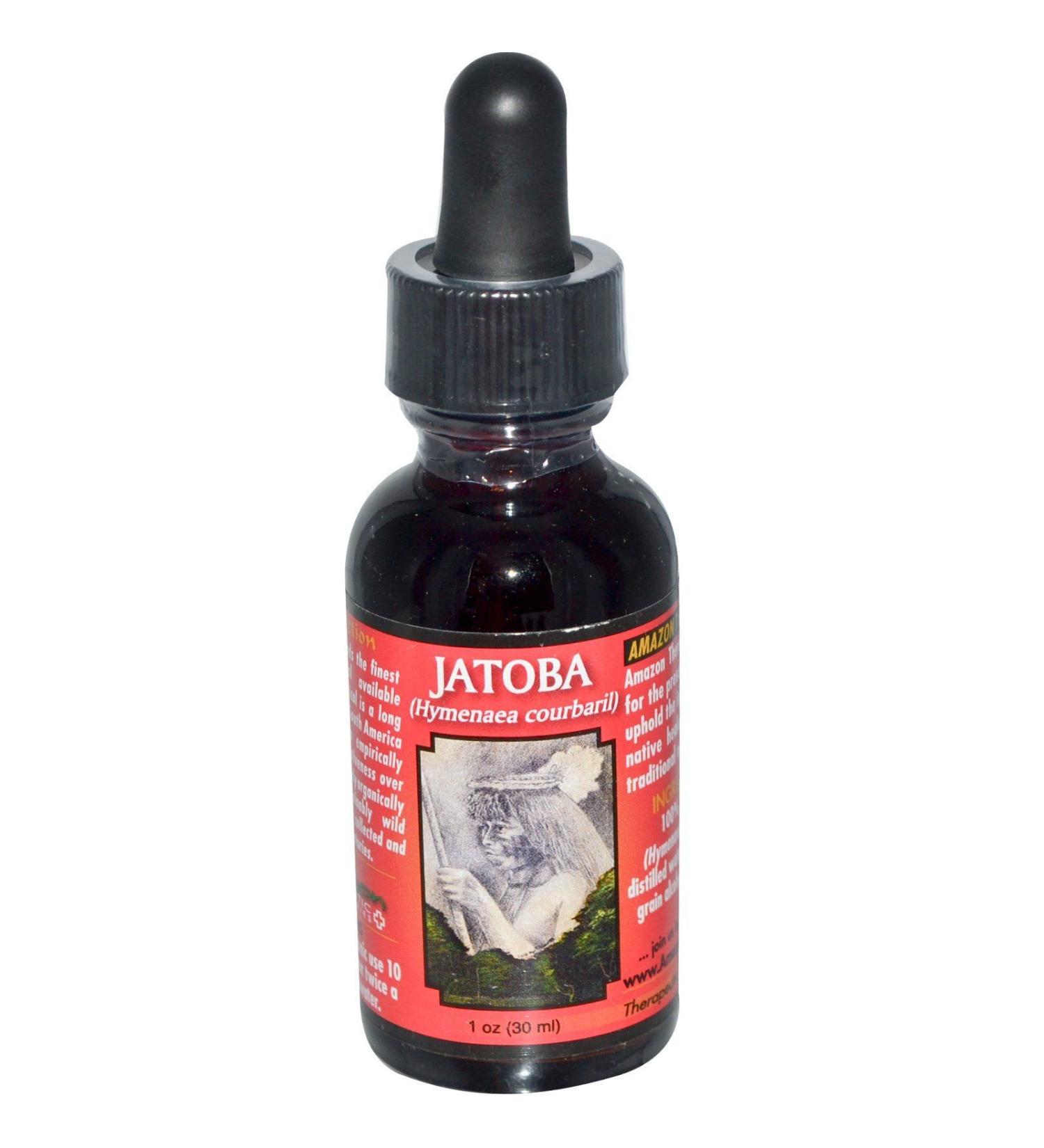 Jatoba (Hymenaea Courbaril) 1oz Liquid Extract - Energizing Flexibility Tonic* - Non-GMO - Vegan - Vegetarian - Keto Friendly - Paleo Diet - Healthy Superfood