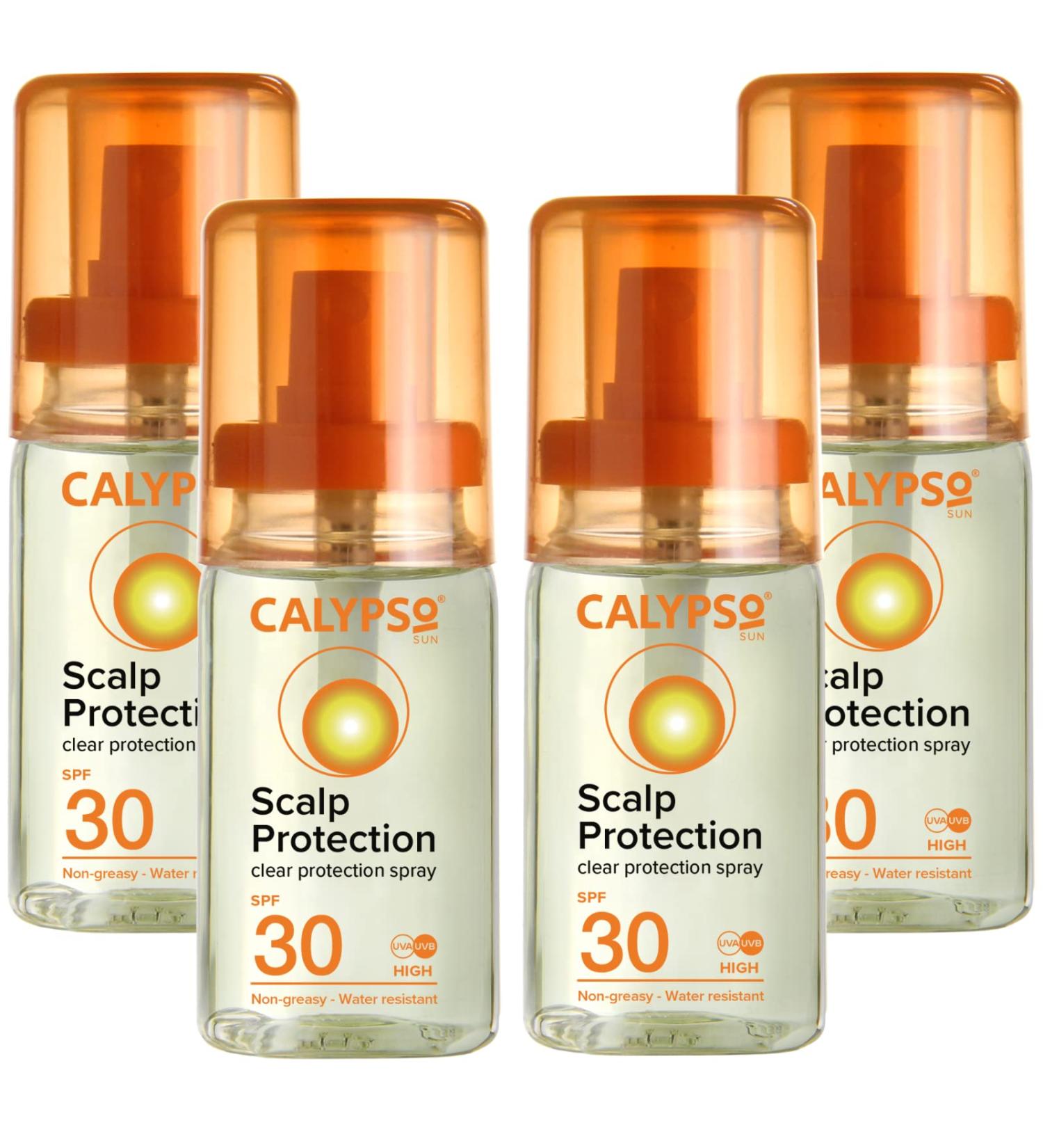 Calypso SPF30 Scalp Protection Spray - 50ml (4 Pack) | Best International Shipping - Buy Online on GoSupps.com
