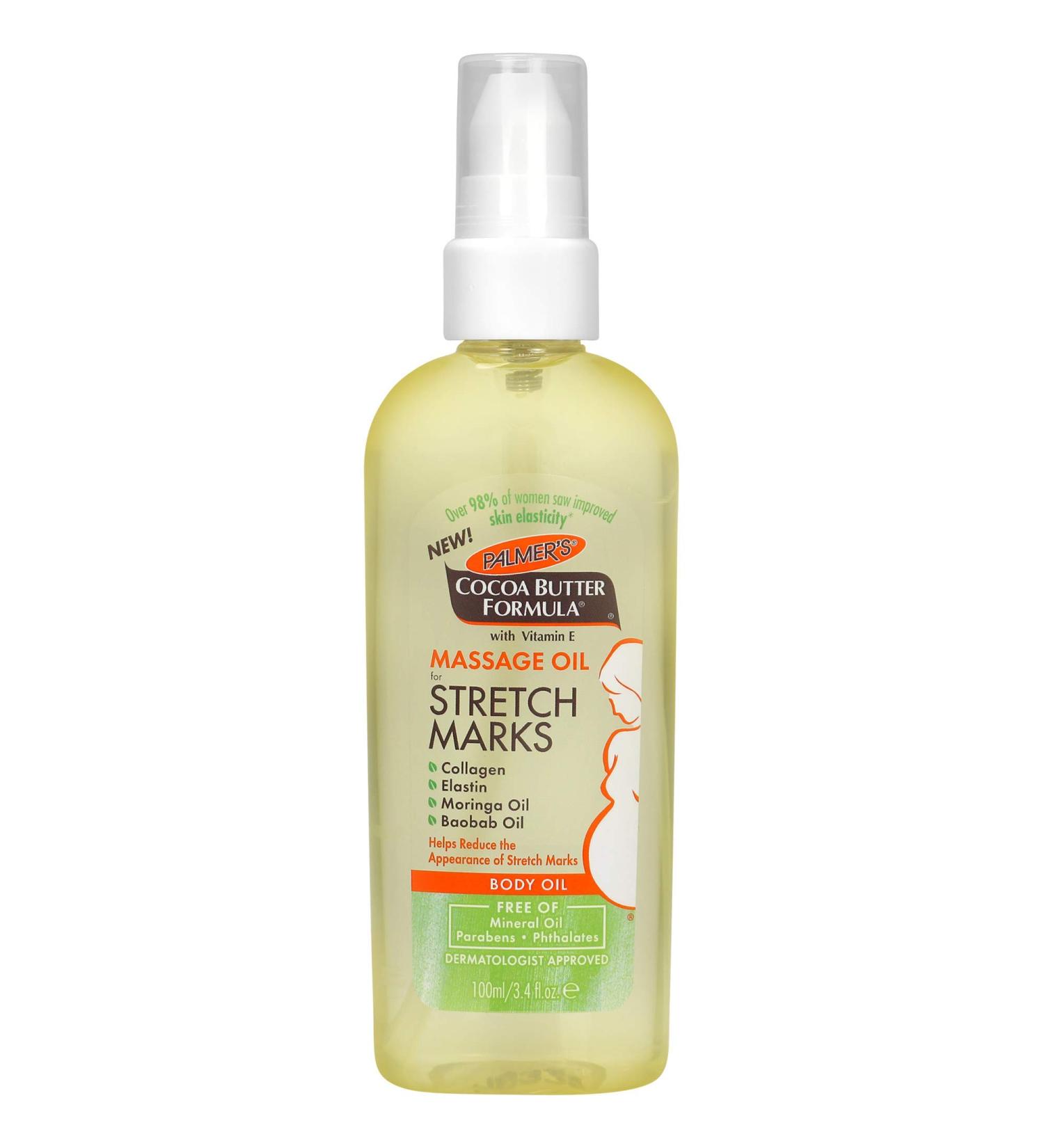 Palmer's Cocoa Butter Massage Body Oil for Stretch Marks - 3.4 fl oz - Buy Online on GoSupps.com