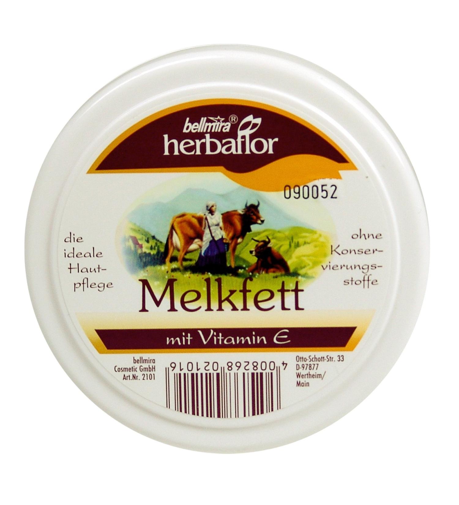 Herbaflor milk fat with vitamin E pack of 2 (2 x 250 ml)