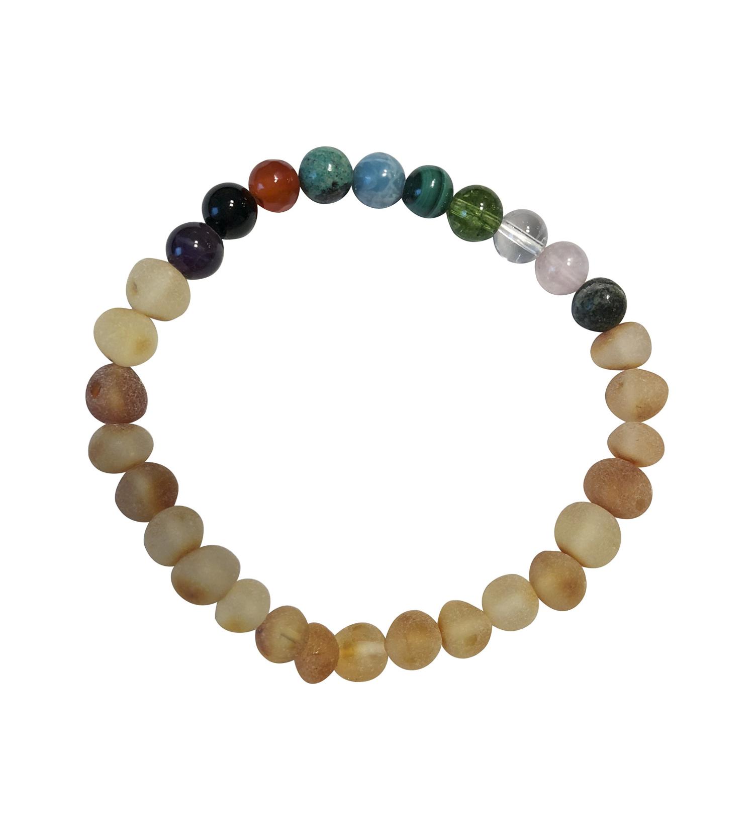 Pregnancy Amber Bracelet 7 inch by Umai - Natural Relief for Indigestion, Heartburn, Stress, and Anxiety - Buy Online on GoSupps.com