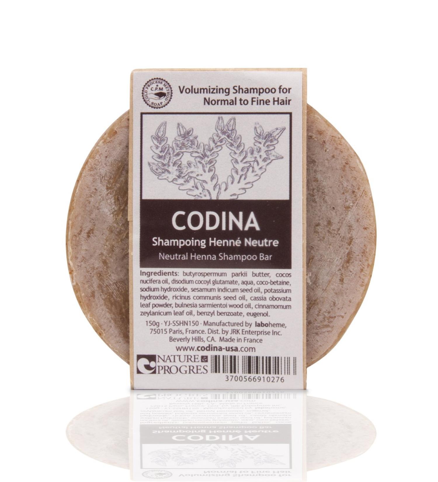 Codina Neutral Hen Shampoo Bar - Buy Online on GoSupps.com