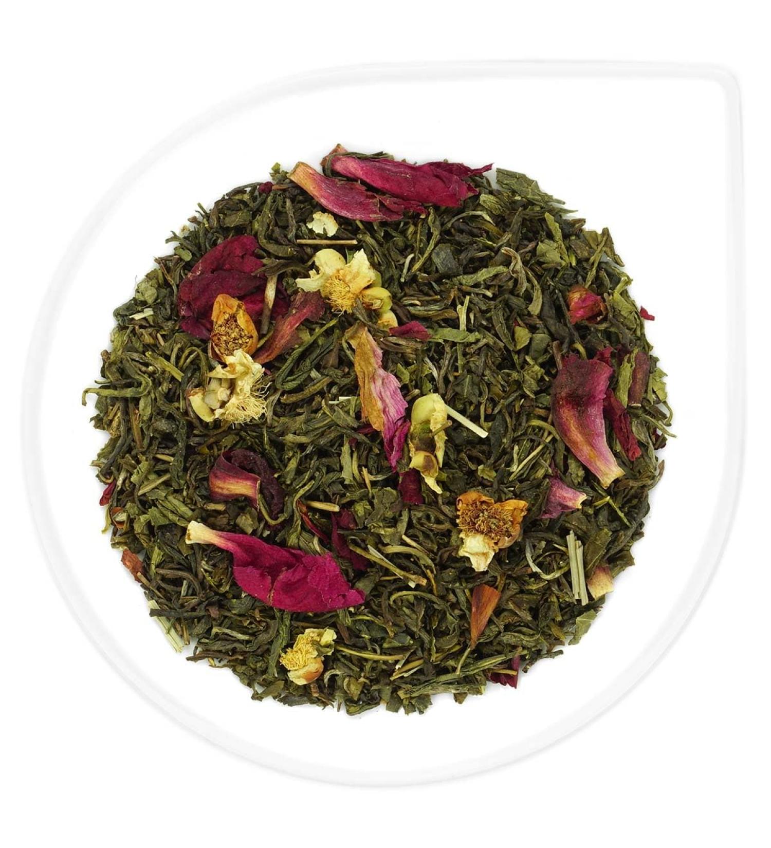 URBANTEADEALERS Lychee Love Flavoured Green/White Tea Blend - 100g | Premium Lychee & Lulo Flavor for Tea Lovers - Buy Online on GoSupps.com
