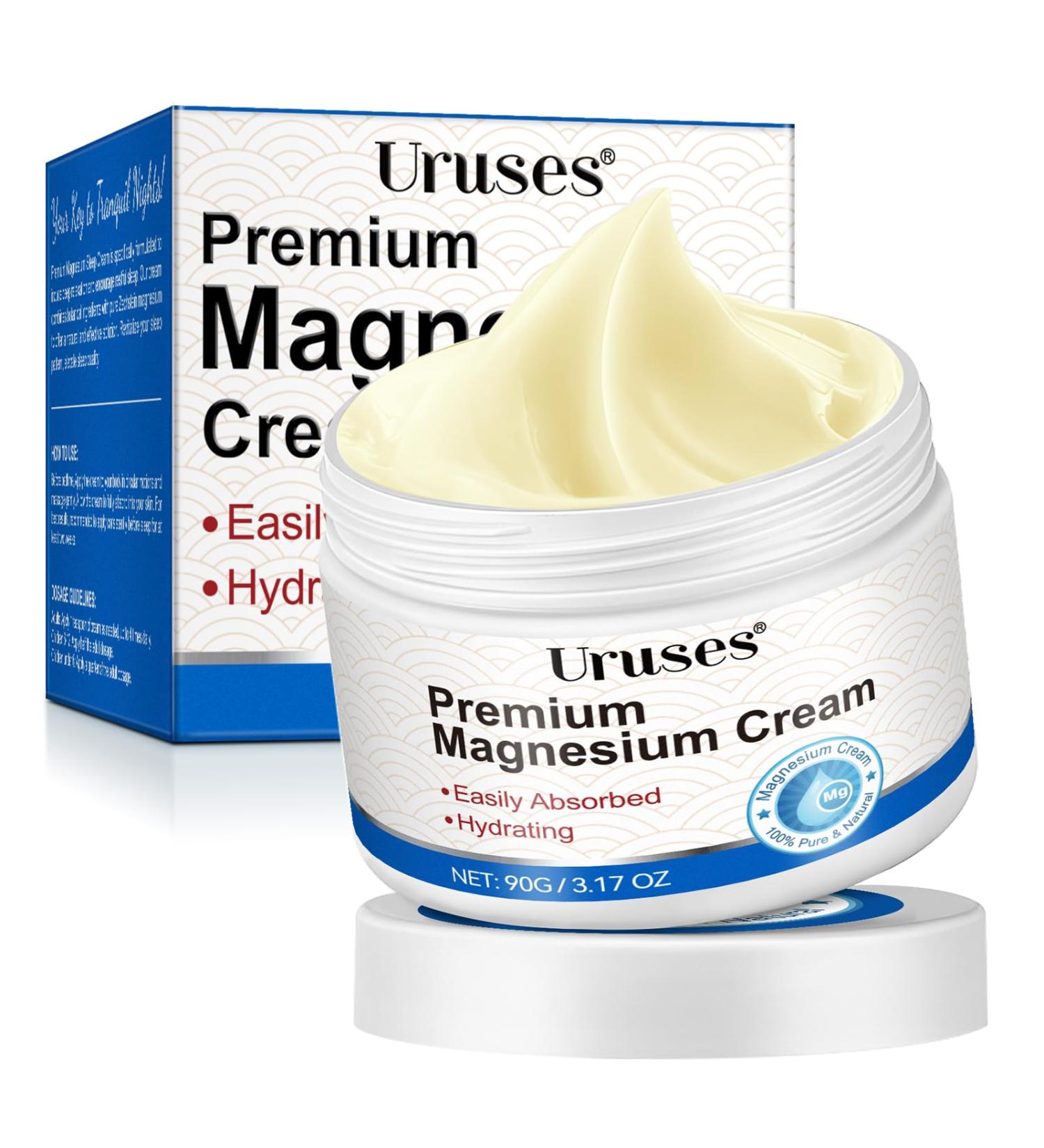  CCKULOOB Magnesium Cream Magnesium Oil Cream for Sleeping Magnesium Sleep Butter - Relieves Joint and Muscle Pain Magnesium Ointmen - Buy Online on GoSupps.com