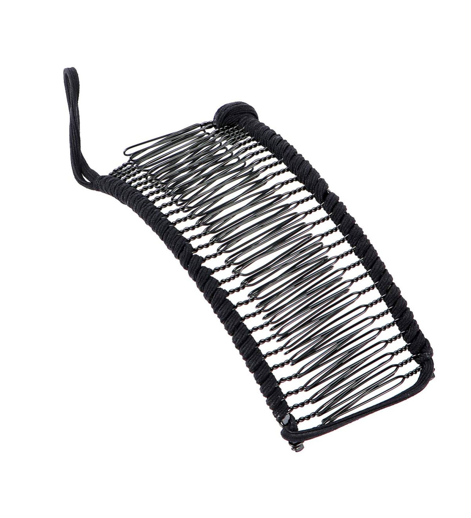 Lurrose Hair Side Comb Banana Clip Clincher Combs Banana Grip Holds Women Twist Comb Banana Hair Clip Hair Styling Tool for Women Ladies (Black) - Buy Online on GoSupps.com