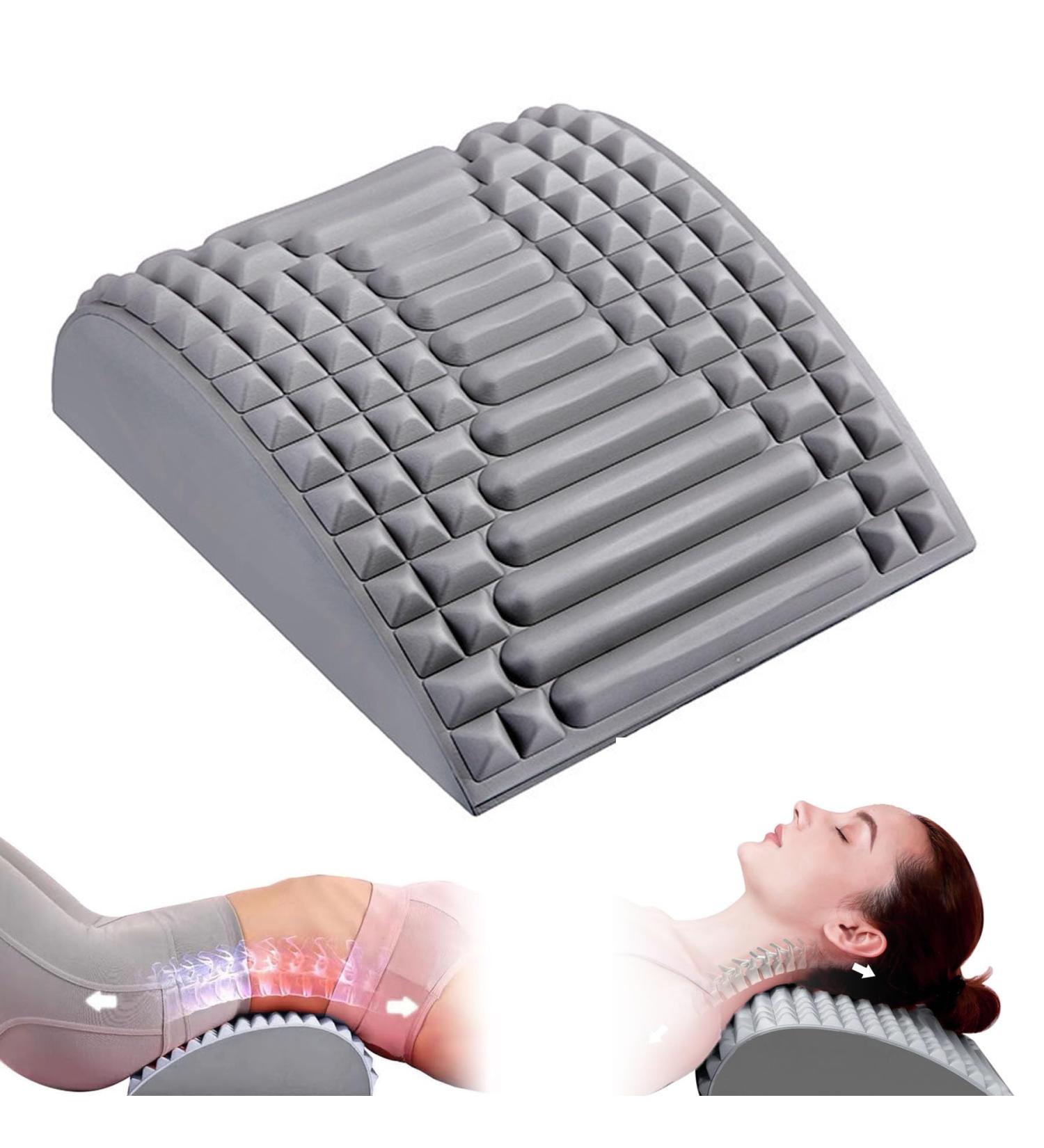 Neuleben 2-in-1 Neck & Back Stretcher - Pain Relief and Alignment - International Shipping - Buy Online on GoSupps.com