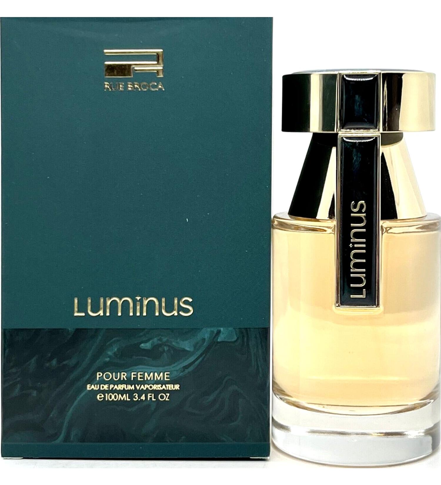 Afnan Rue Broca Luminous Eau de Parfum Spray for Women 3.4 Ounce
