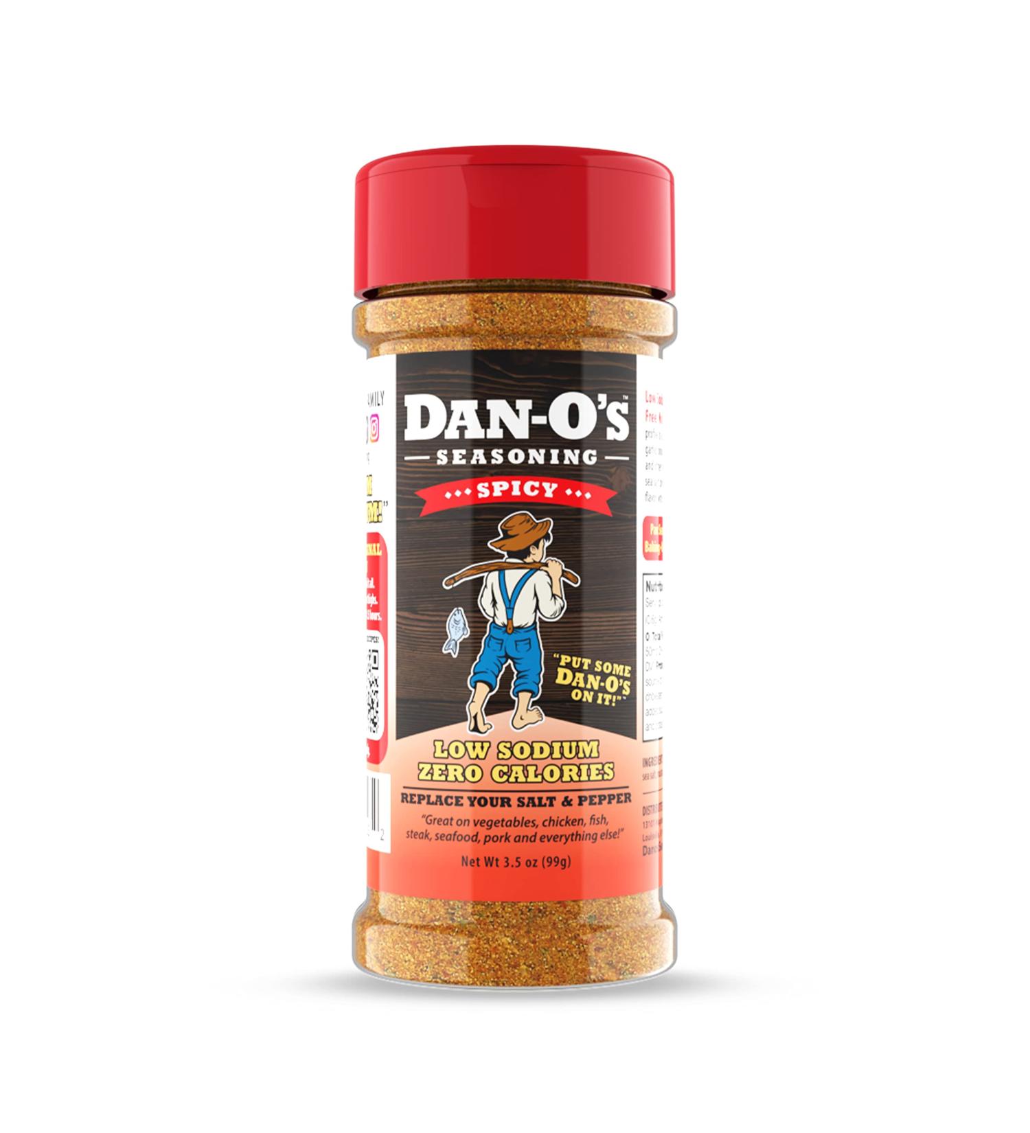 Dan-O's Spicy Seasoning - All Natural, Sugar Free, Keto | All Purpose Seasonings - Buy Online on GoSupps.com