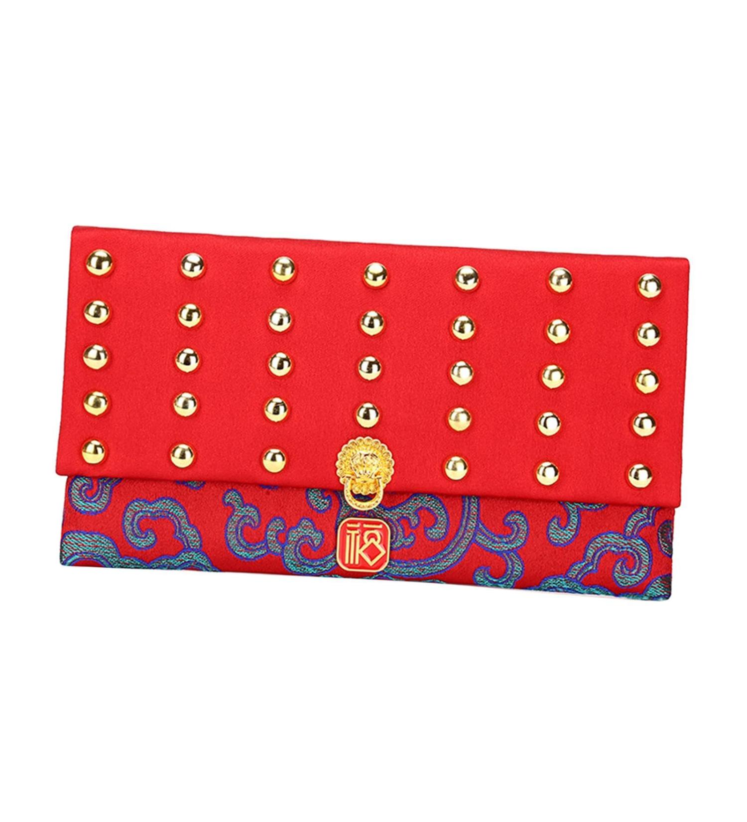 harayaa Chinese Lunar Year Red Envelope Hongbao 2024 Dragon New Year Gifts Red Packets Red Pockets for Birthday Spring Festival Rich Blue - Buy Online on GoSupps.com