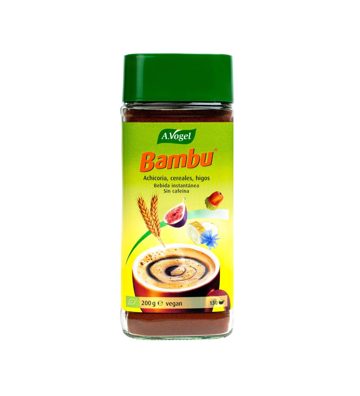 A.VOGEL Bambu - Instant Coffee Substitute Organic - Soluble Beverage Caffeine Free and 100% Natural - Roasted Fruits and Cer - Buy Online on GoSupps.com