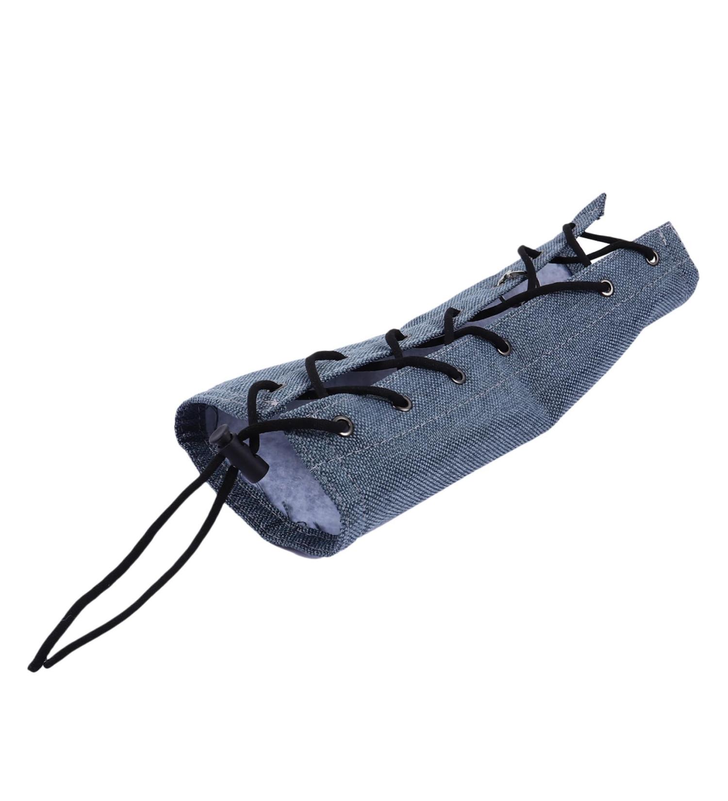 HAPINARY Parrot Arm Cover Bird Training Pad Pet Shoulder Pad Bird Shawl Bird Supplies Cotton 25x11cm Blue - Buy Online on GoSupps.com