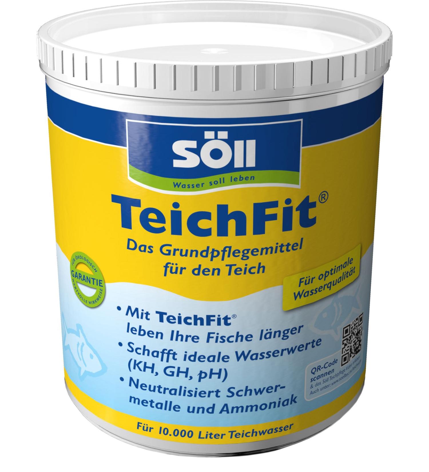S ll 81794 Teichfit 1 kg - Year-Round Pond Water Stabilizer for Garden & Koi Ponds | Basic Care Products for Healthy Aquatic Ecosystems - Buy Online on GoSupps.com