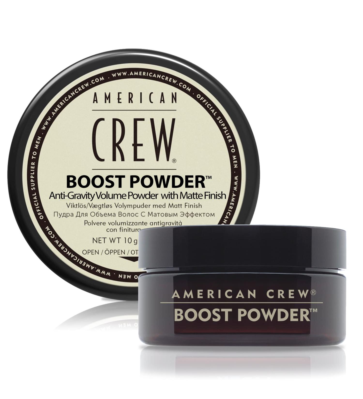 American Crew Men's Hair Boost Powder - Lift & Volume - 0.3 Oz - Buy Online on GoSupps.com