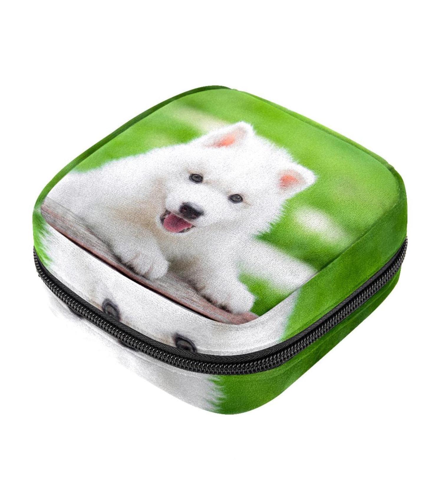 Shop Cute Siberian Husky Napkins | Portable Menstrual Cups & Storage Bags for Women - Buy Online on GoSupps.com