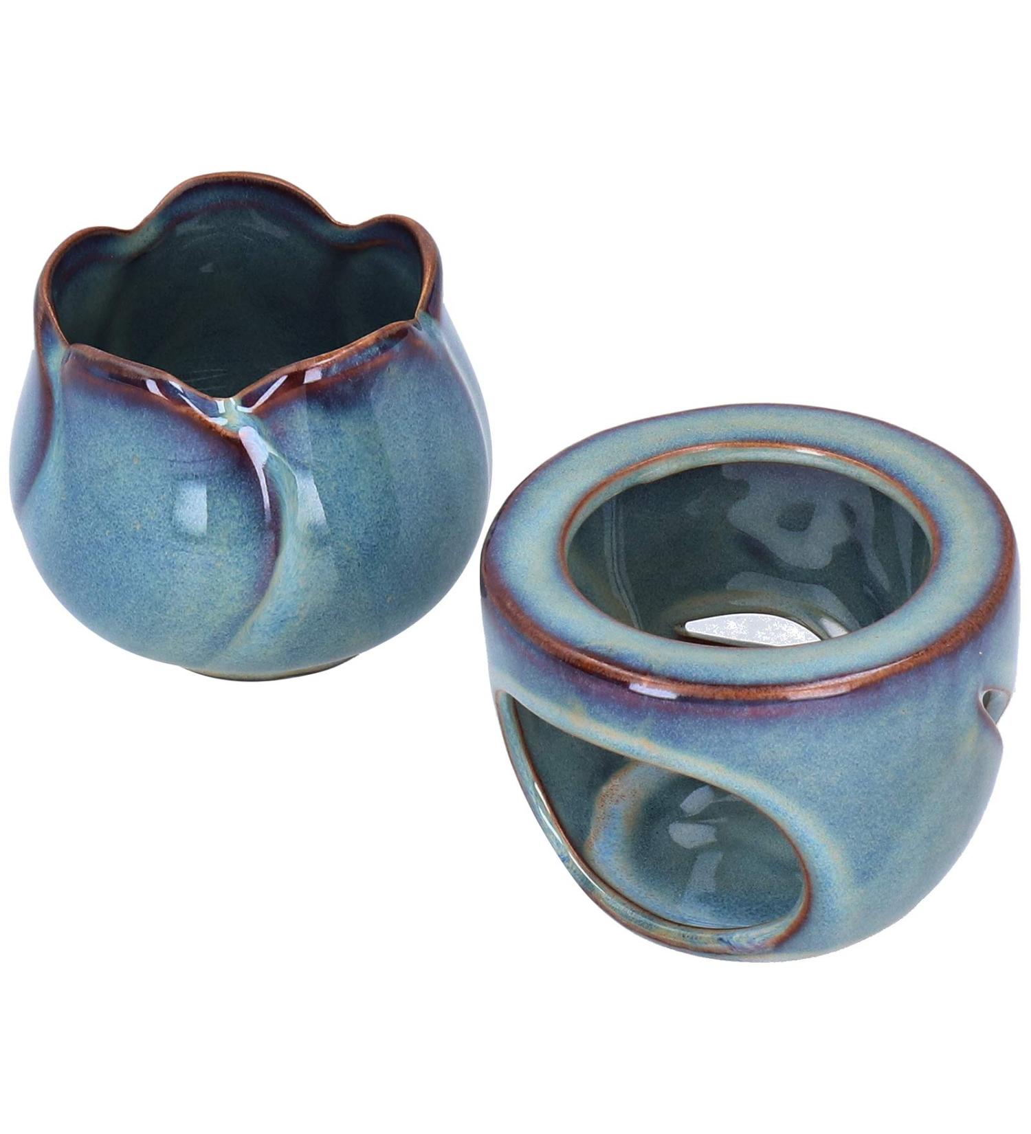 Buy Ceramic Aroma Stove - 180ml Essential Oil Diffuser & Therapy Furnace for Aromatherapy - Buy Online on GoSupps.com