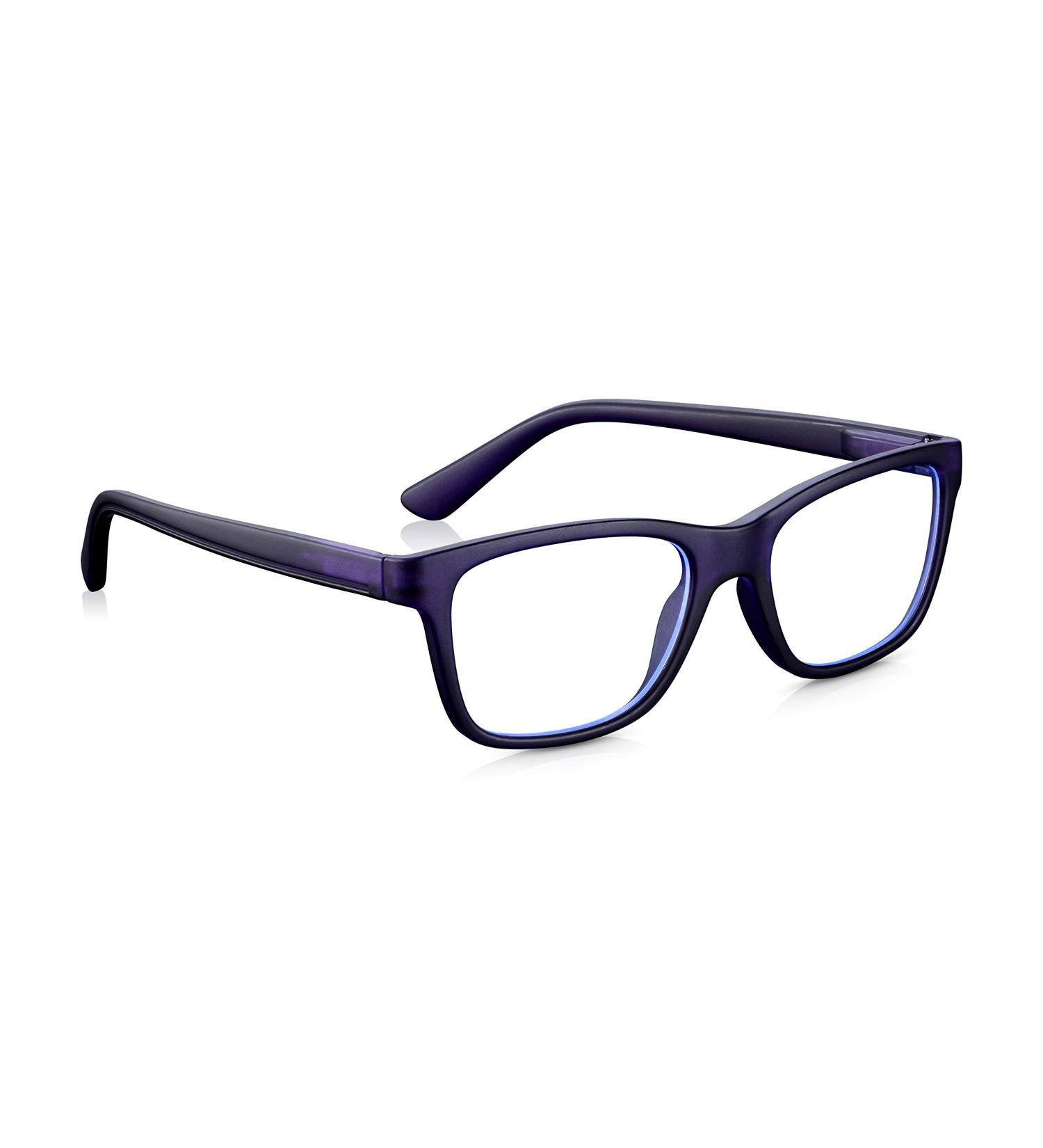 Buy Read Optics Blue Light Glasses for Kids Aged 3-10 | Eye Protection & Headache Relief | Non-Prescription Matt Frosted Purple - Buy Online on GoSupps.com