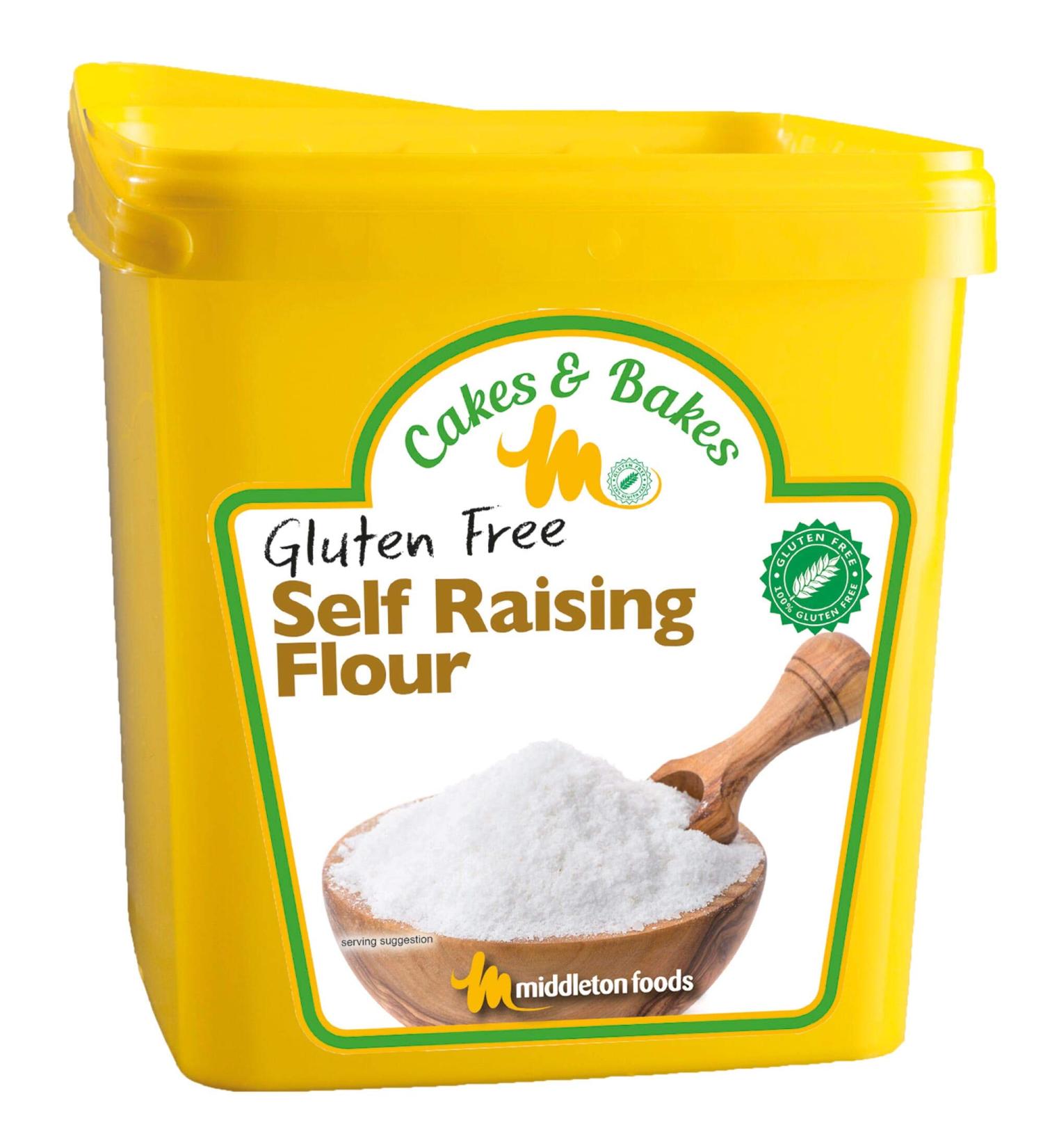 Middletons Gluten Free Self Raising Flour - 1x3kg