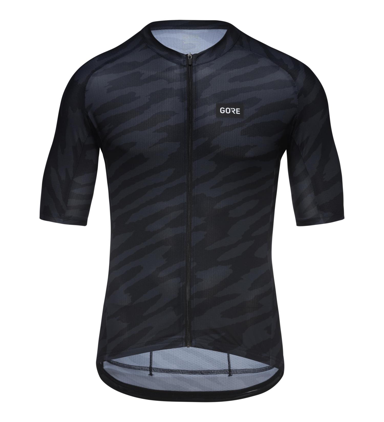 GORE WEAR Spirit Organic Camo Jersey L Black Eco-Friendly Sportswear for International Shipping - Buy Online on GoSupps.com