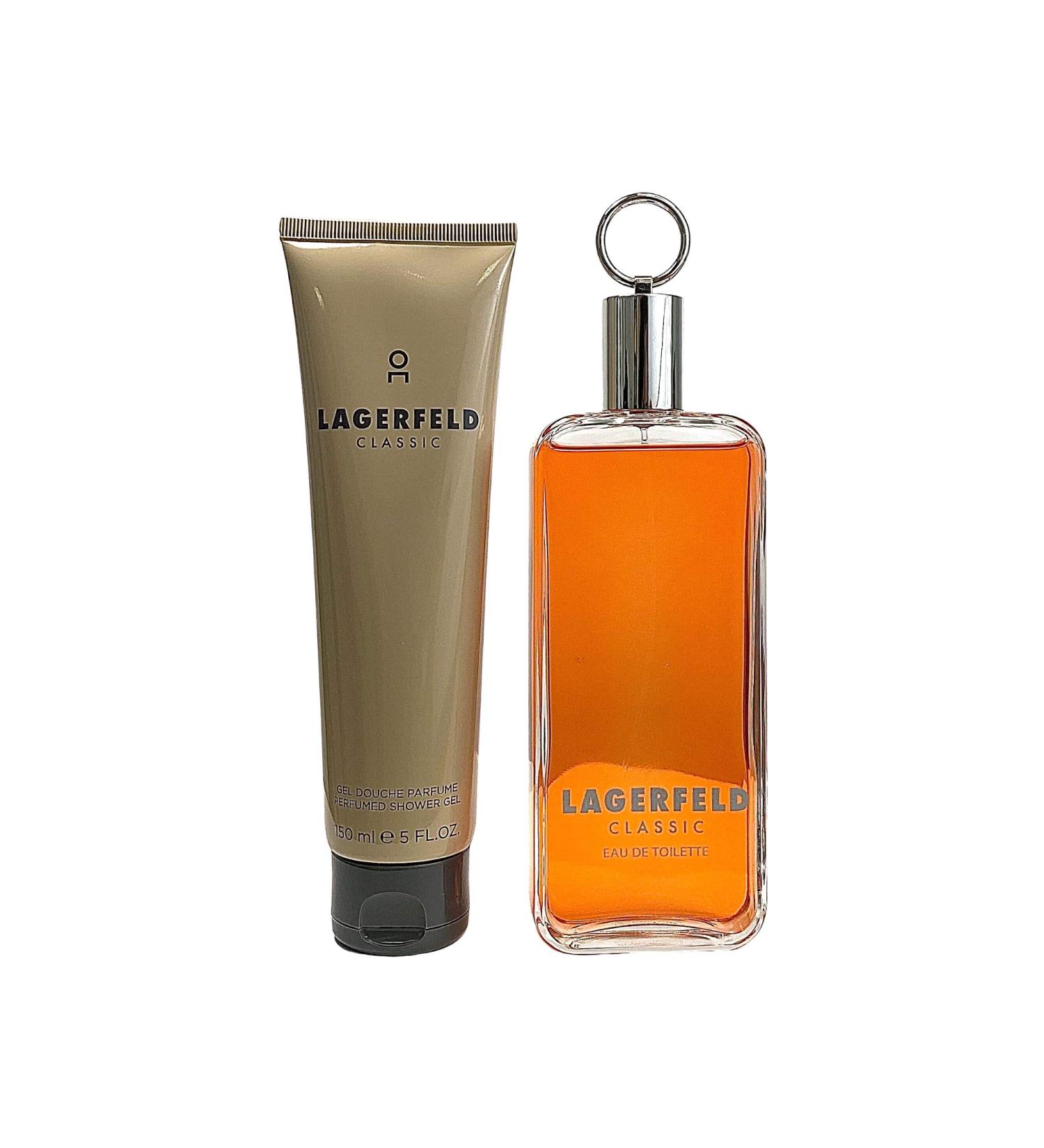KARL LAGERFELD Lagerfeld, 2count, 5/edt spray 5 ounce & shower gel 5 ounce, AF-3386460102865