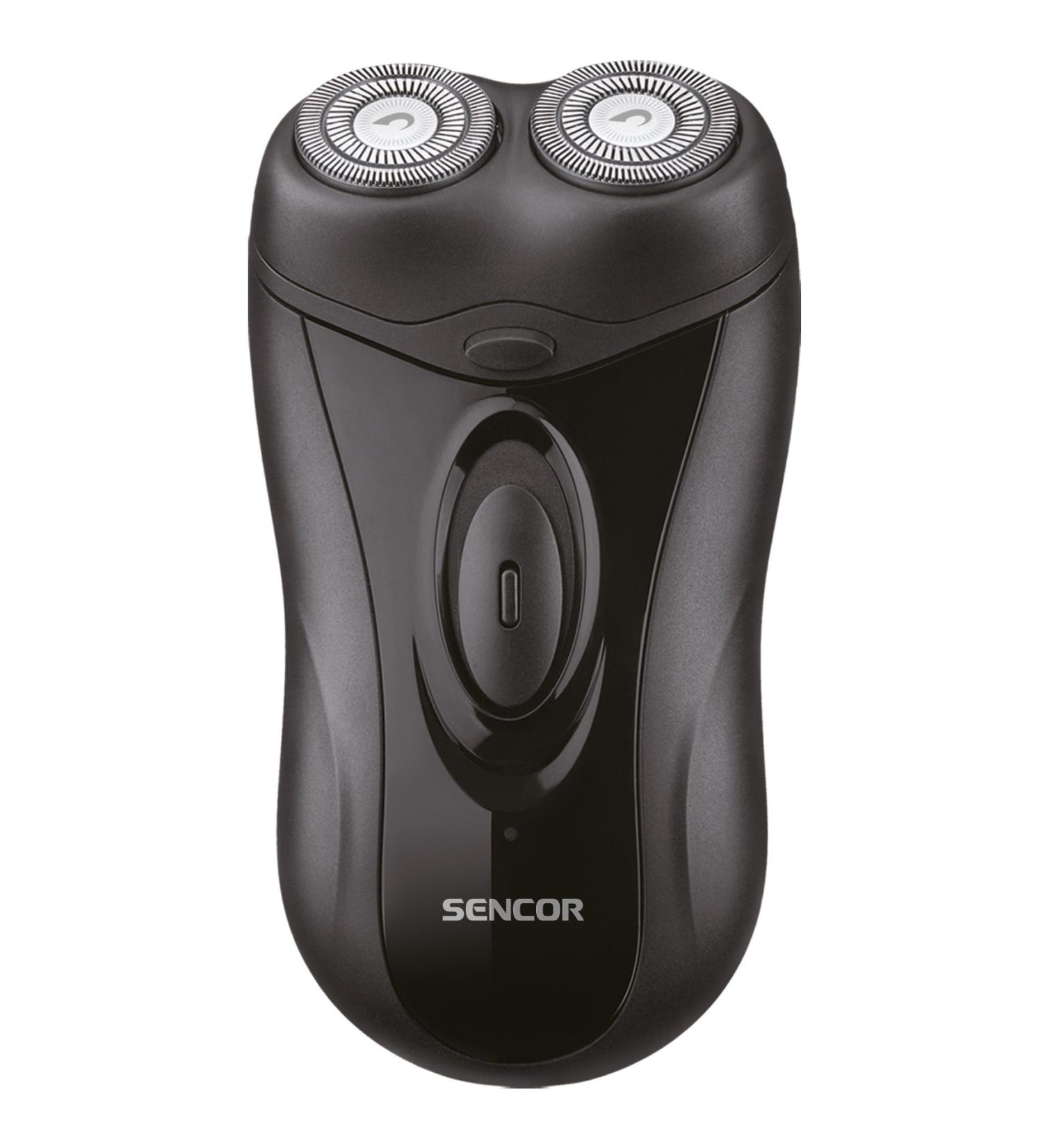 SENCOR SMS 2001BK electric shaver (2 watts cordless operation two swivel heads with replaceable shaving heads) black