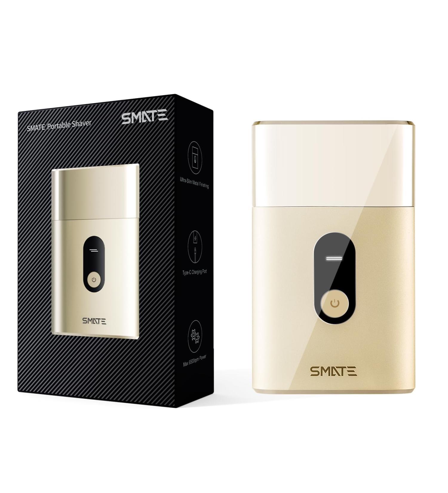 SMATE Electric Razors for Men - Cordless Foil Shaver Portable Wet & Dry IPX7 Waterproof Rechargeable with LCD Display - Perfect for Travel - Buy Online on GoSupps.com