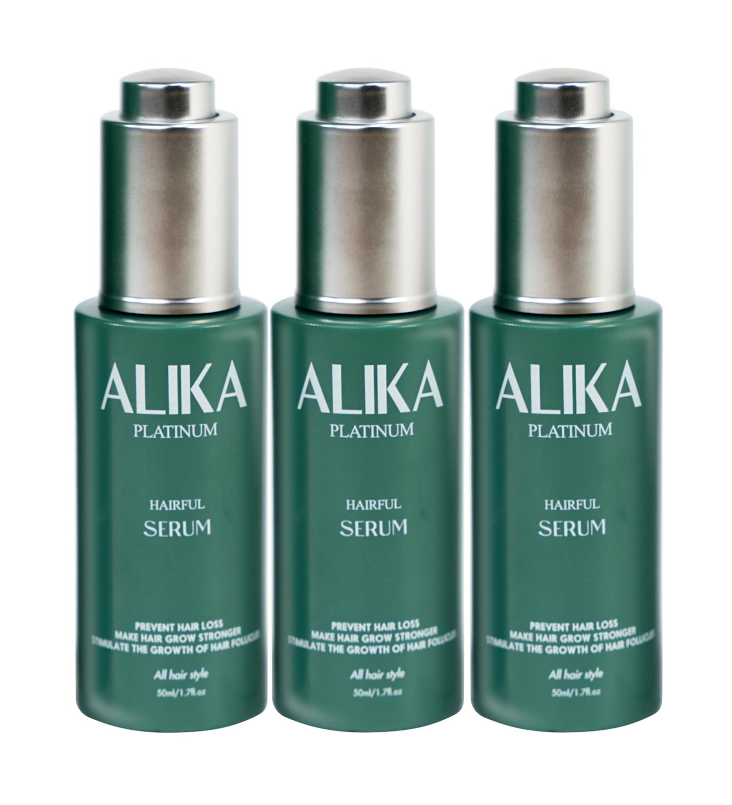 ALIKA 3 Hair Growth Serum - Scalp Treatment for Men & Women | Effective Hair Loss Solutions for All Scalp Types (50ml - Buy Online on GoSupps.com