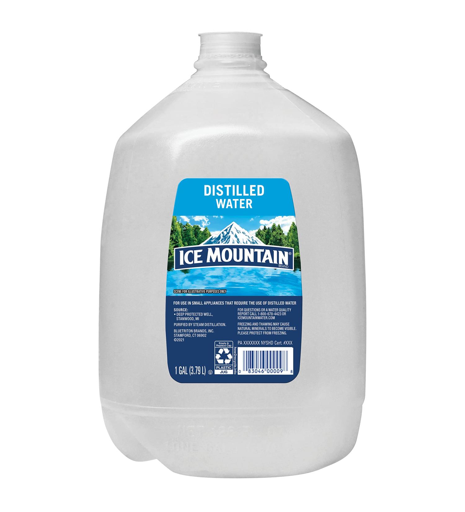 Ice Mountain Distilled Water 127.99 oz - Hydration Essential - Buy Online on GoSupps.com