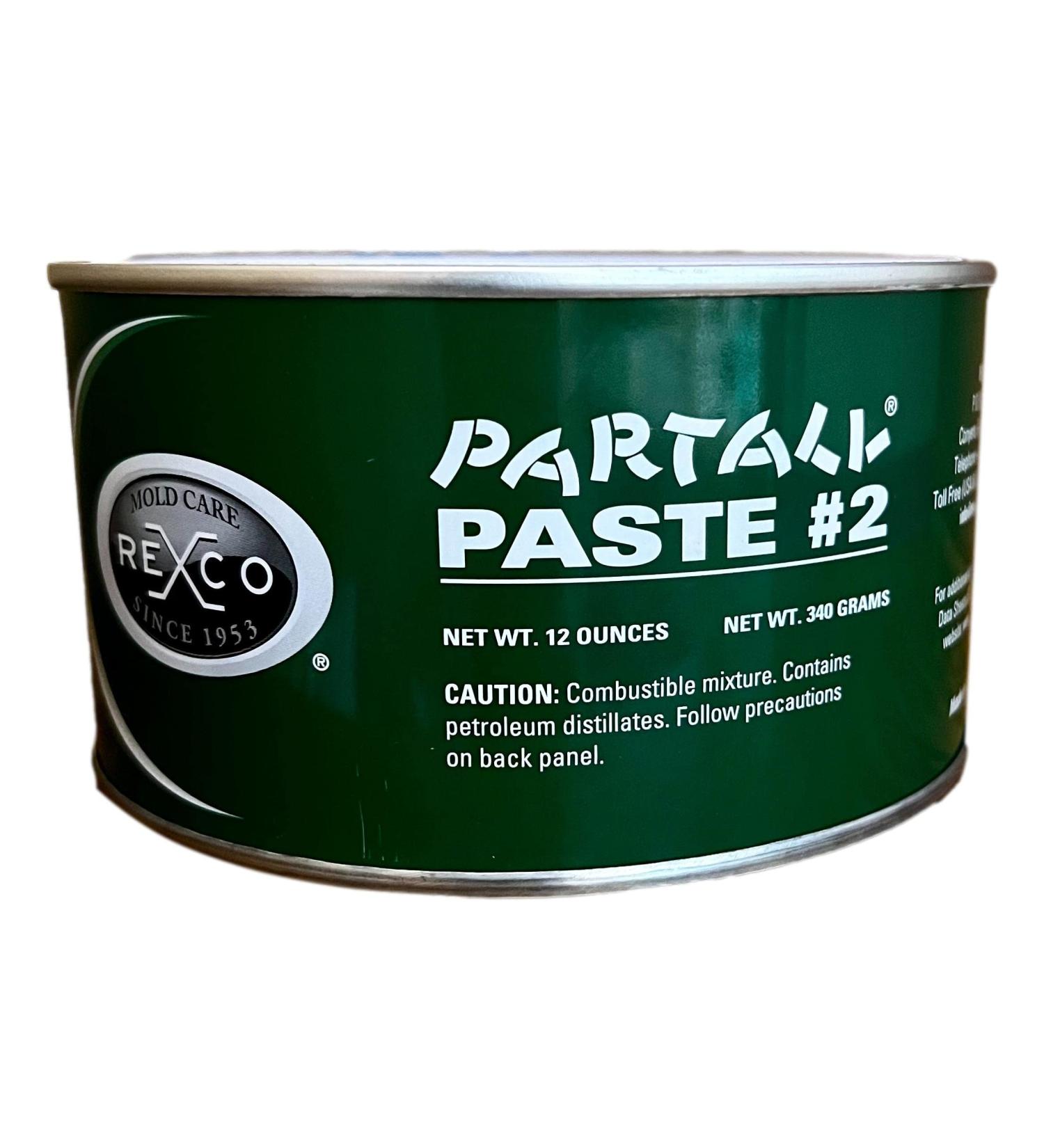 PARTALL Paste #2 Mold Release Wax -12oz can