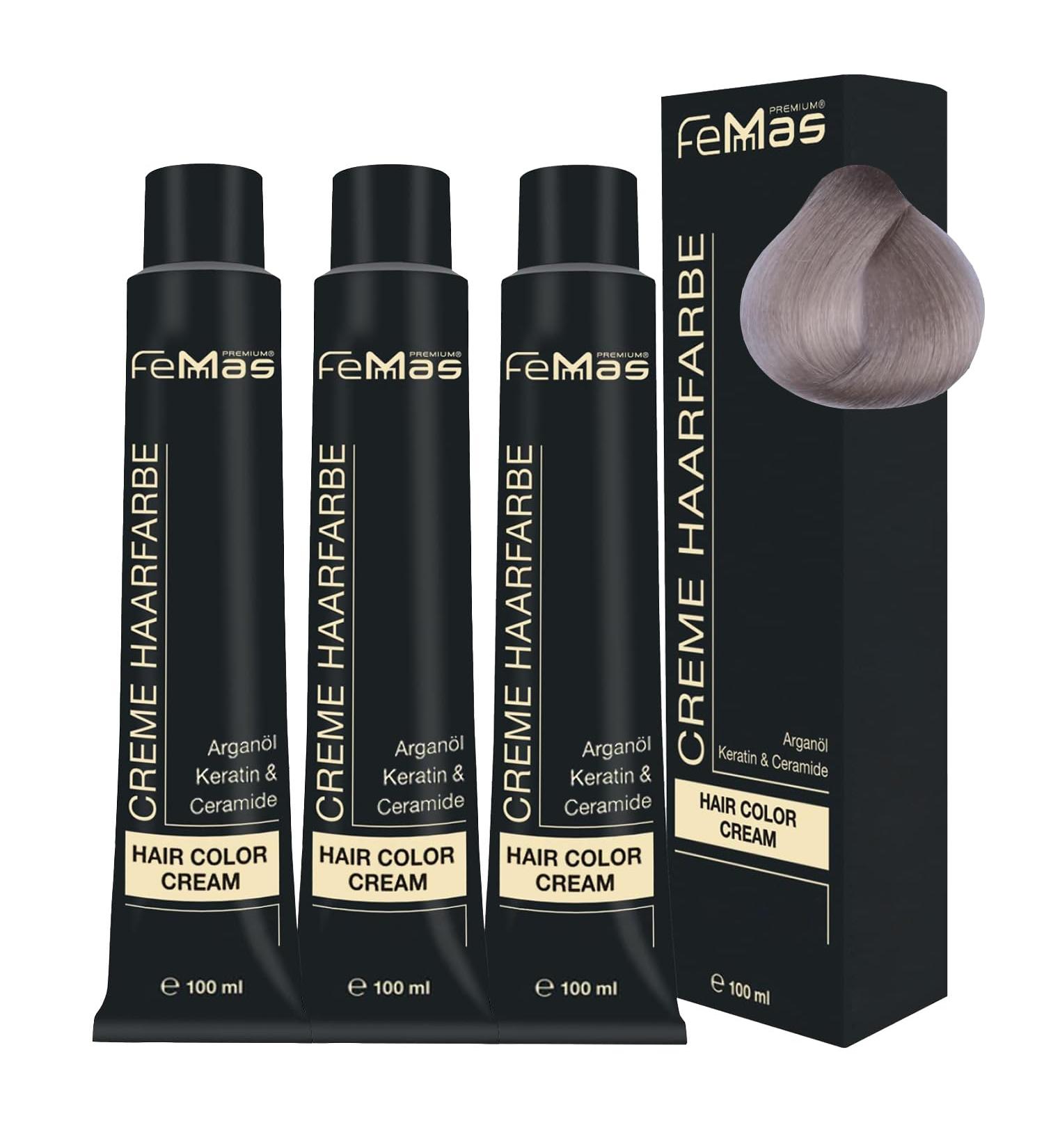Femma's Superauheller 3x Ash 901 | Professional Cream Hair Color | Lightens Up to 5 Levels | 100ml Permanent Hair Dye | Radiant & Durable Color | International Shipping - Buy Online on GoSupps.com
