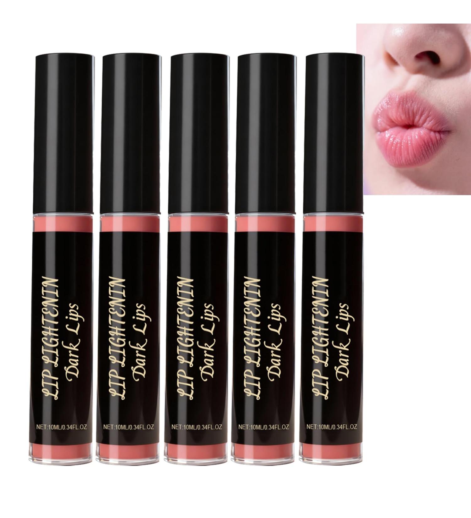 WRANBAO Lip balm for dark lips deepacting moisture and light balm nourishing lip balm for dry and cracked lips refreshing nonsticky 5 pieces 5 pieces - Buy Online on GoSupps.com