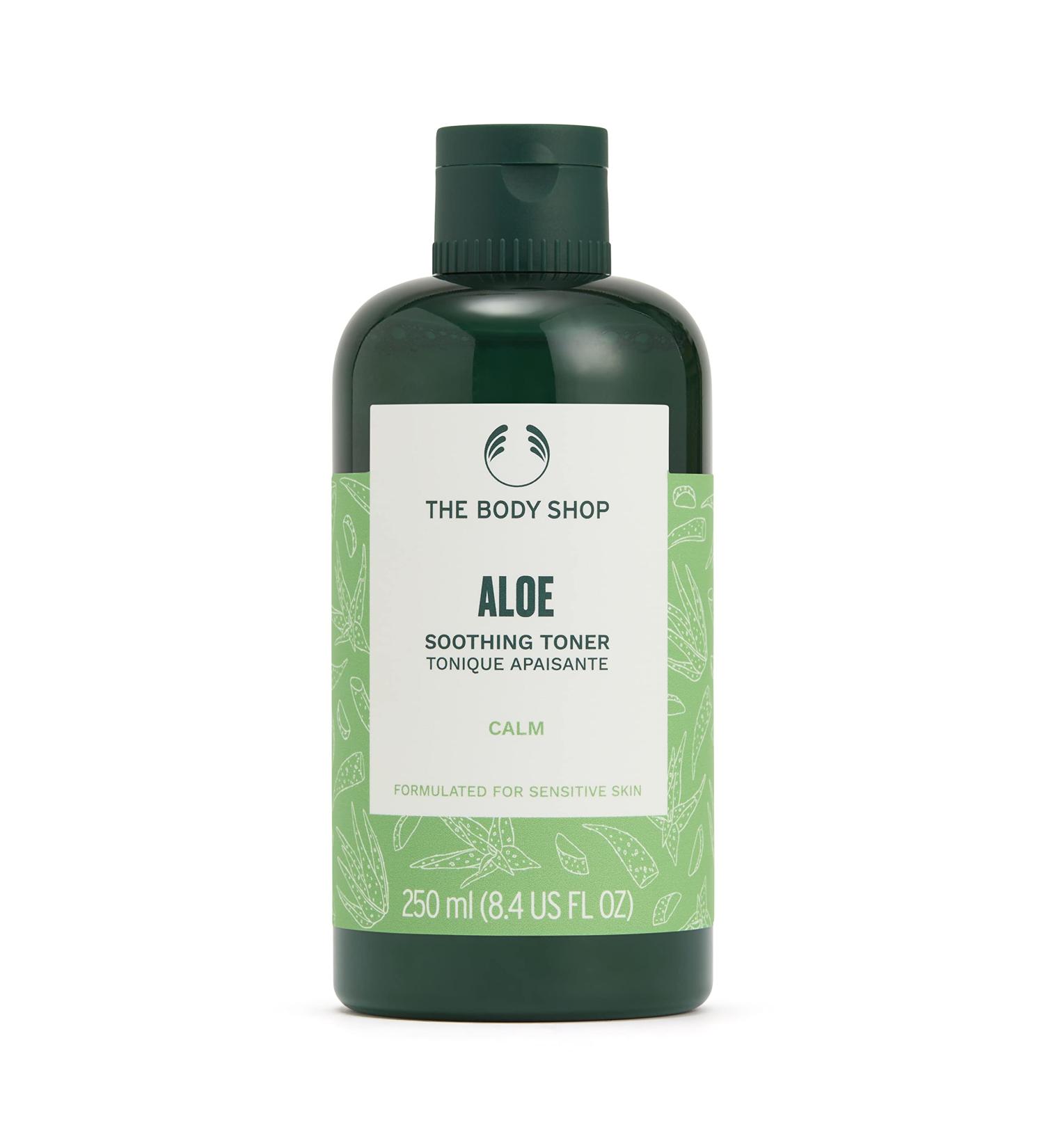 Buy The Body Shop Aloe Vera Toner for Sensitive Skin - Vegan Formula 250ml | International Shipping - Buy Online on GoSupps.com