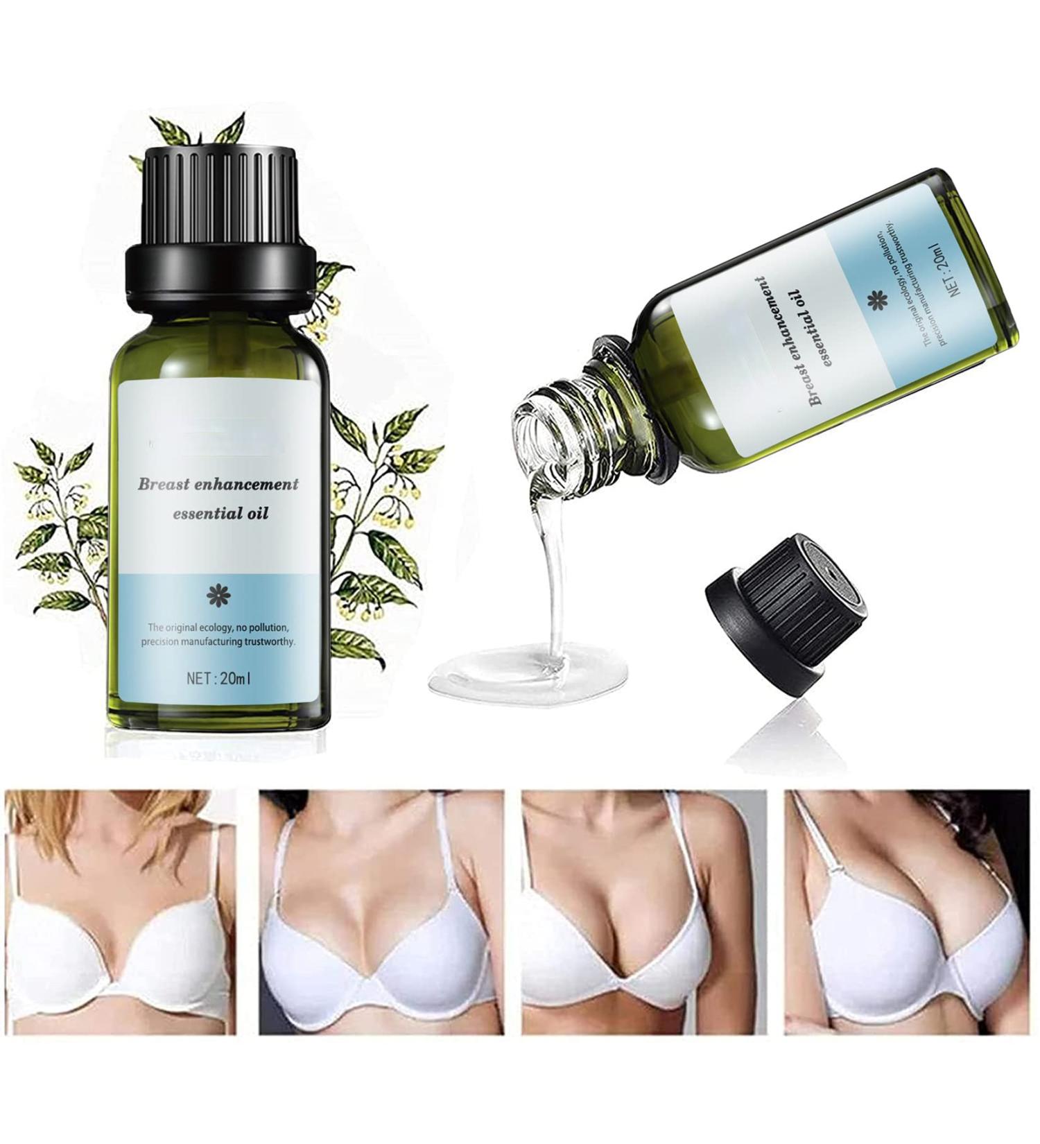 Natural Essential Oil for Breast Enlargement & Lift | Herbal Breast-Up Serum (2PCs) - Anti-Sagging Solution - Buy Online on GoSupps.com