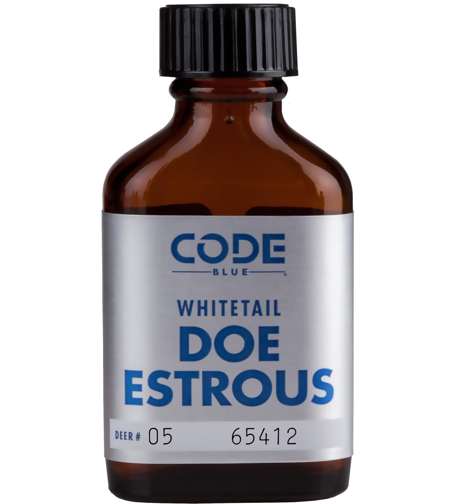 Code Blue Whitetail Doe Estrous OA1001  1-ounce Amber - Buy Online on GoSupps.com