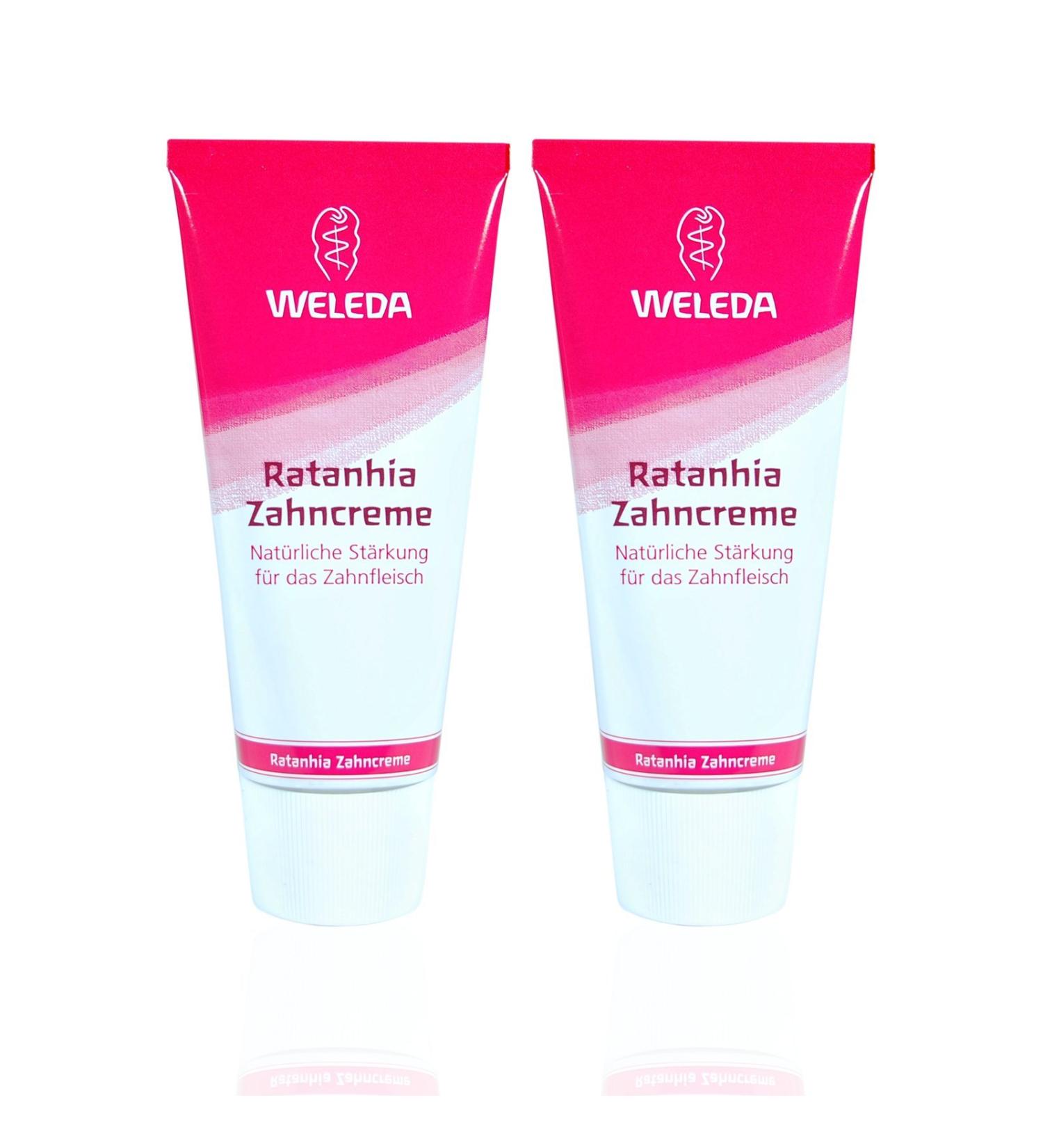 (BUNDLE of 2) | Ratanhia Toothpaste | 75ml - Weleda